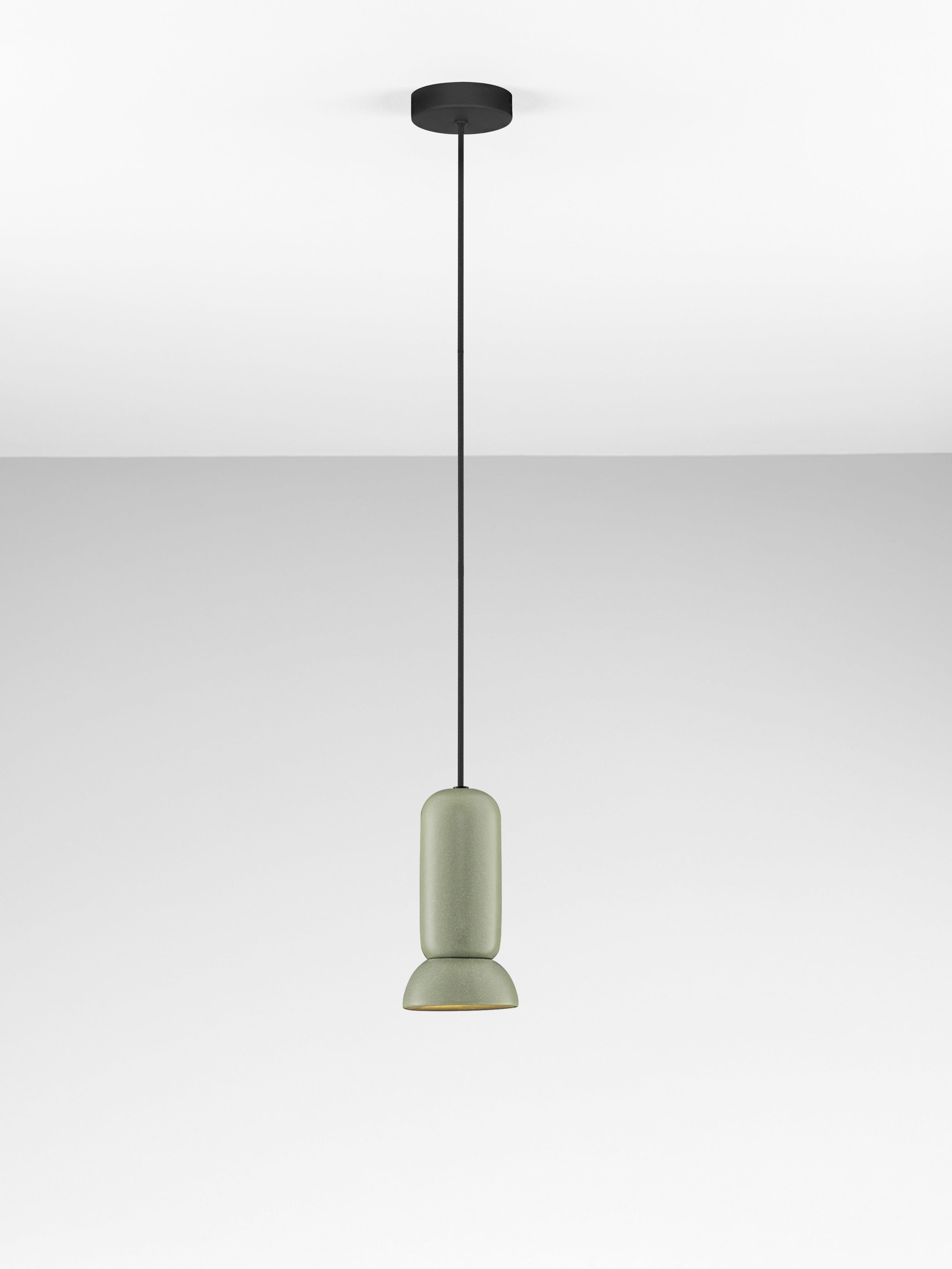PARLO | H 223 D 11 cm | 10 W | IP20 | Green | Steel/Ceramic