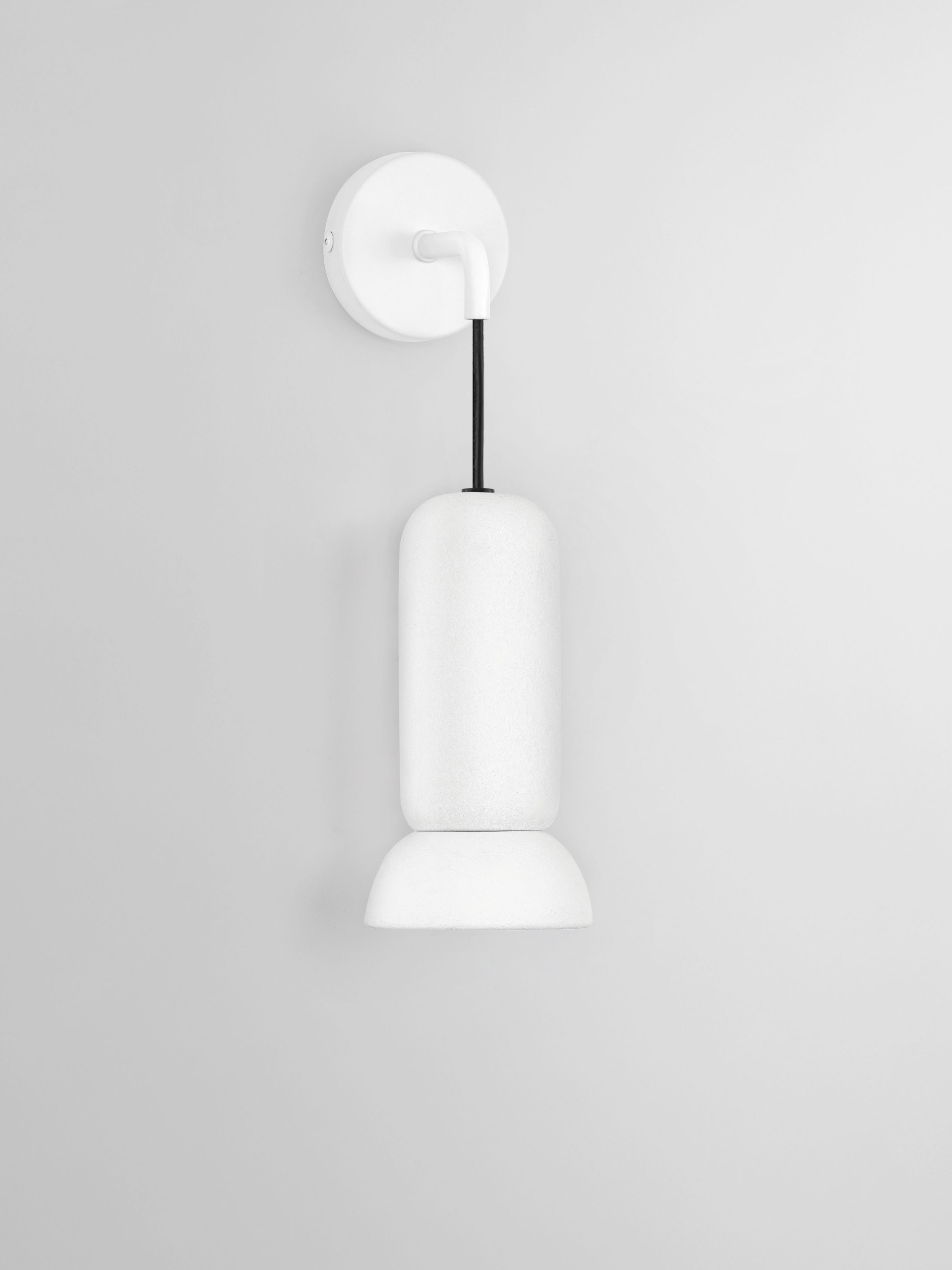 PARLO | W 15 H 36 D 11 cm | 10 W | IP20 | Bianco | Acciaio/Ceramica