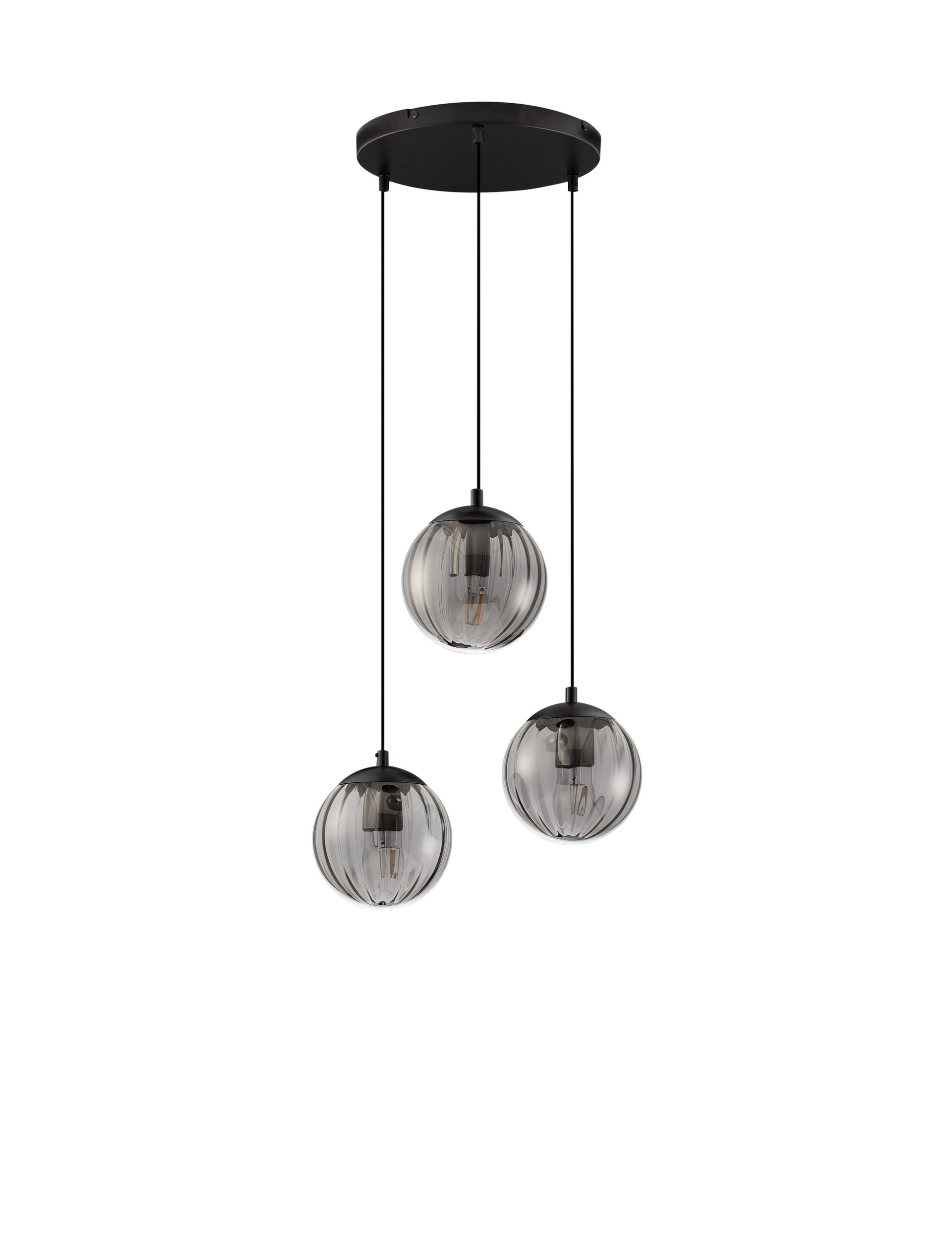 ABBACUS | H 150 D 44 cm | 36 W | IP20 | Black | Glass/Metal