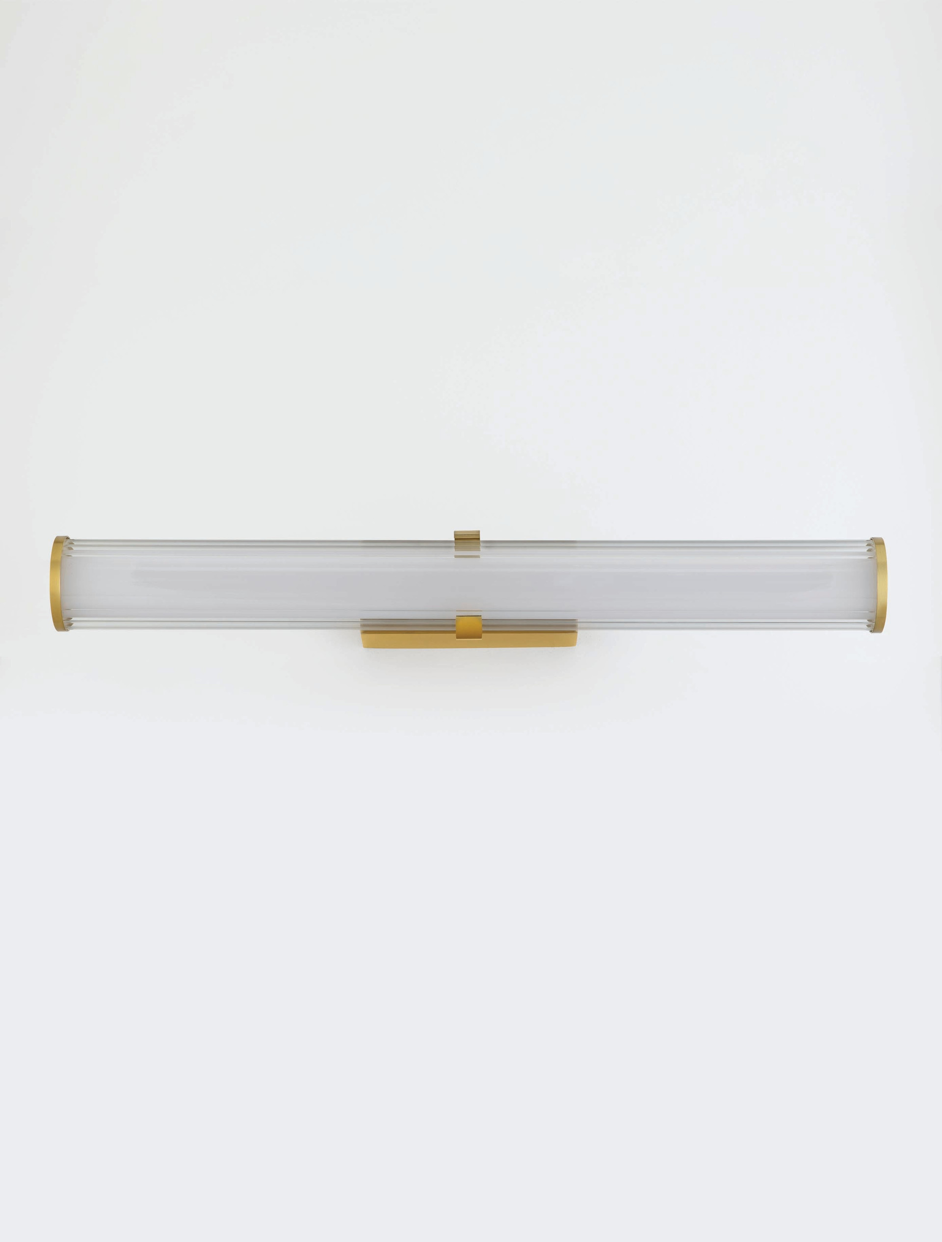 HEDULA | L 8.2 W 12 H 63 cm | 23 W | 3000 K | 1955 lm | IP44 | Gold | Glass/Metal