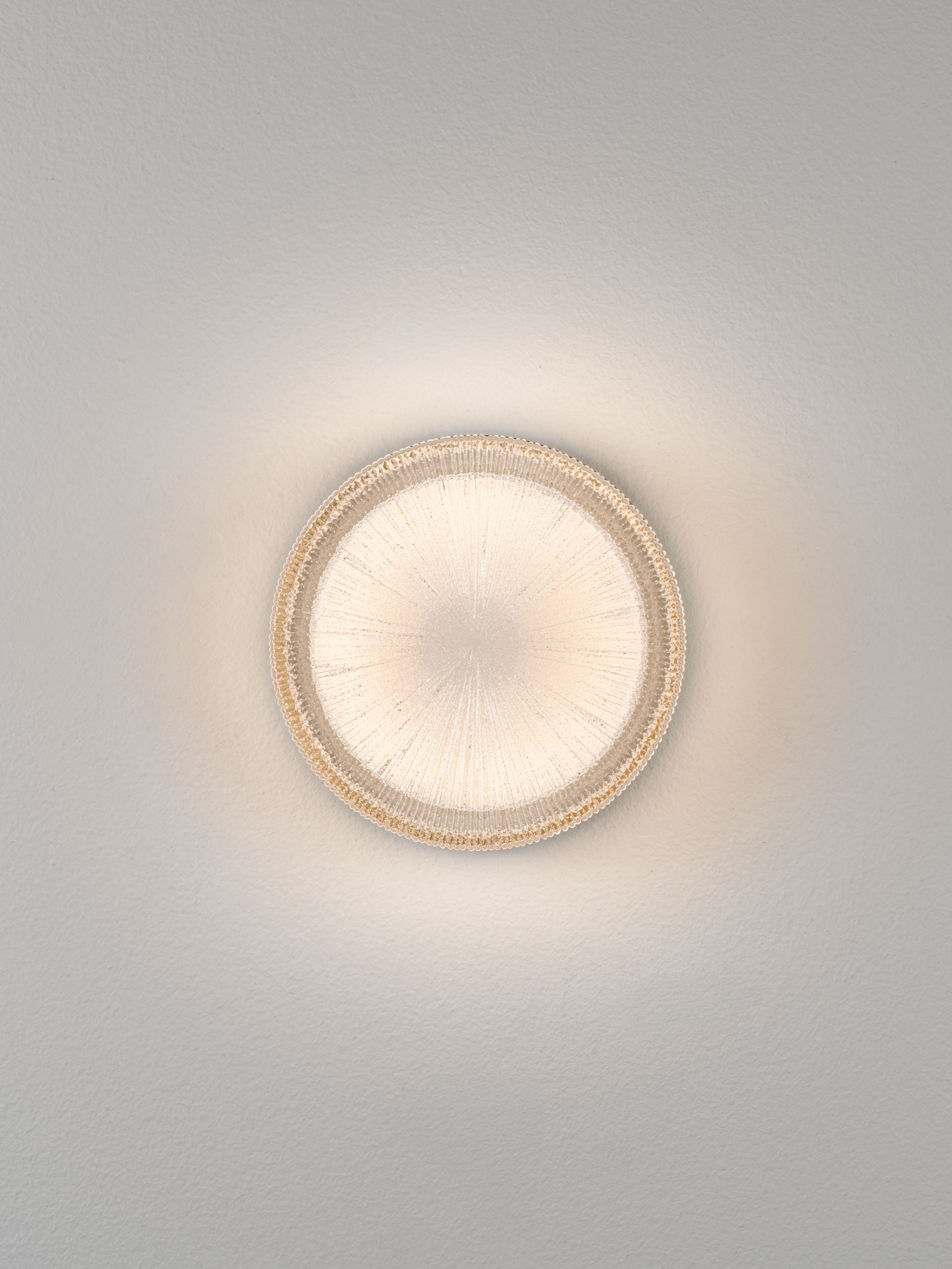 CARLA | W 5 D 16 cm | 5 W | 3000 K | 300 lm | IP20 | Brass Gold | Steel/Glass