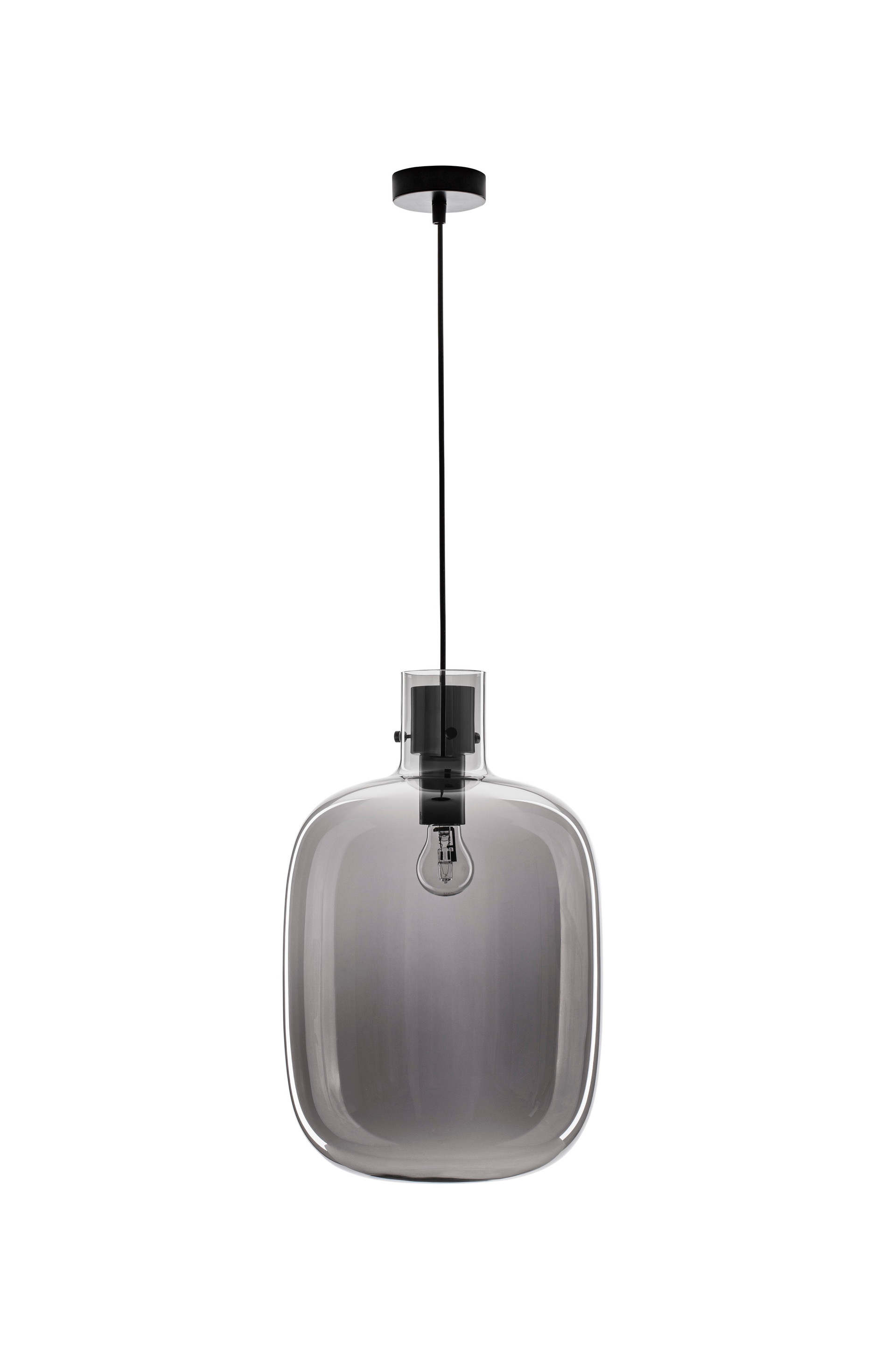 CINZIA | D 30 cm | 12 W | IP20 | Black | Glass/Metal