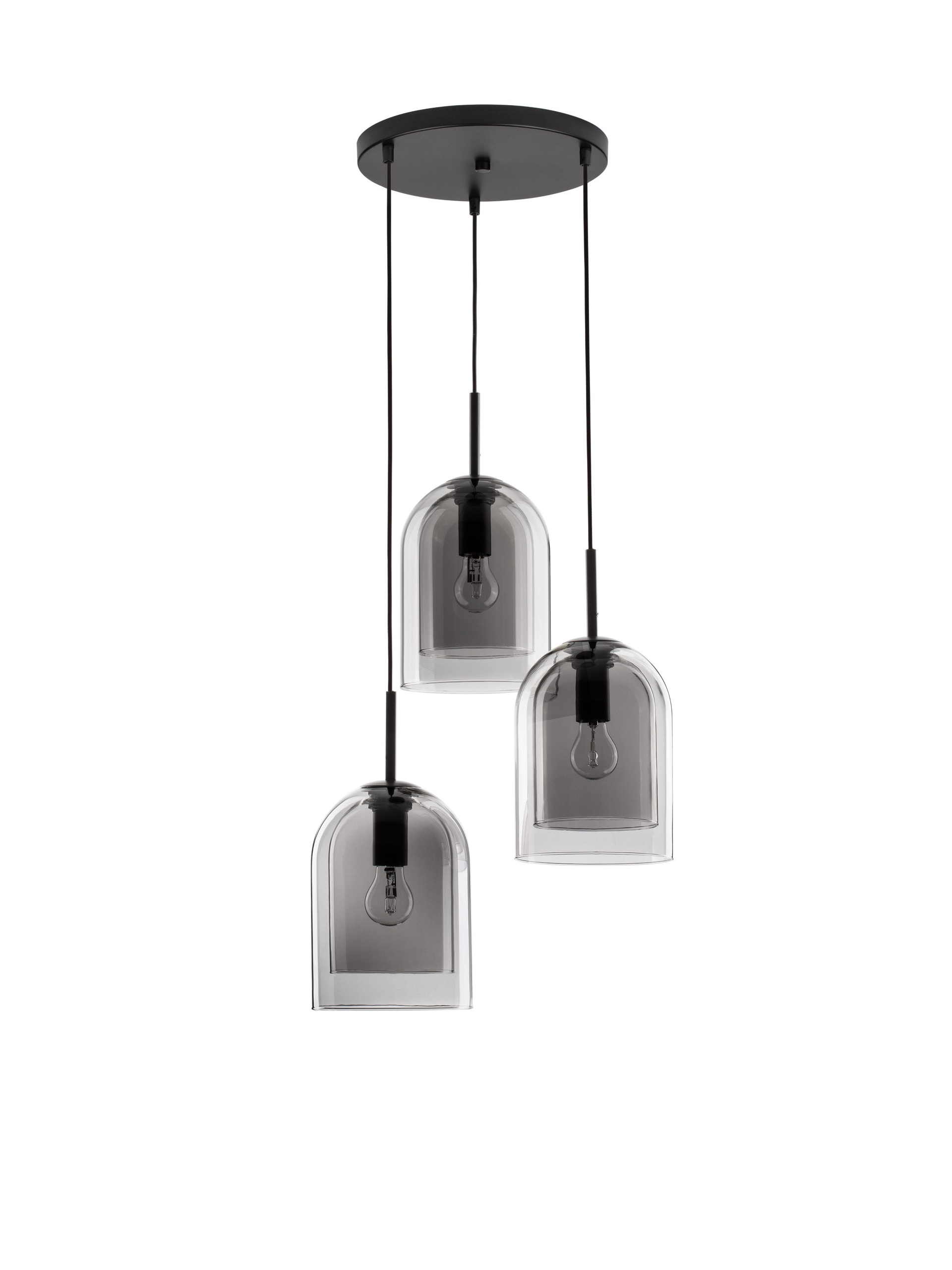 VELOR | H 185 D 30 cm | 36 W | IP20 | Smokey | Glass/Metal
