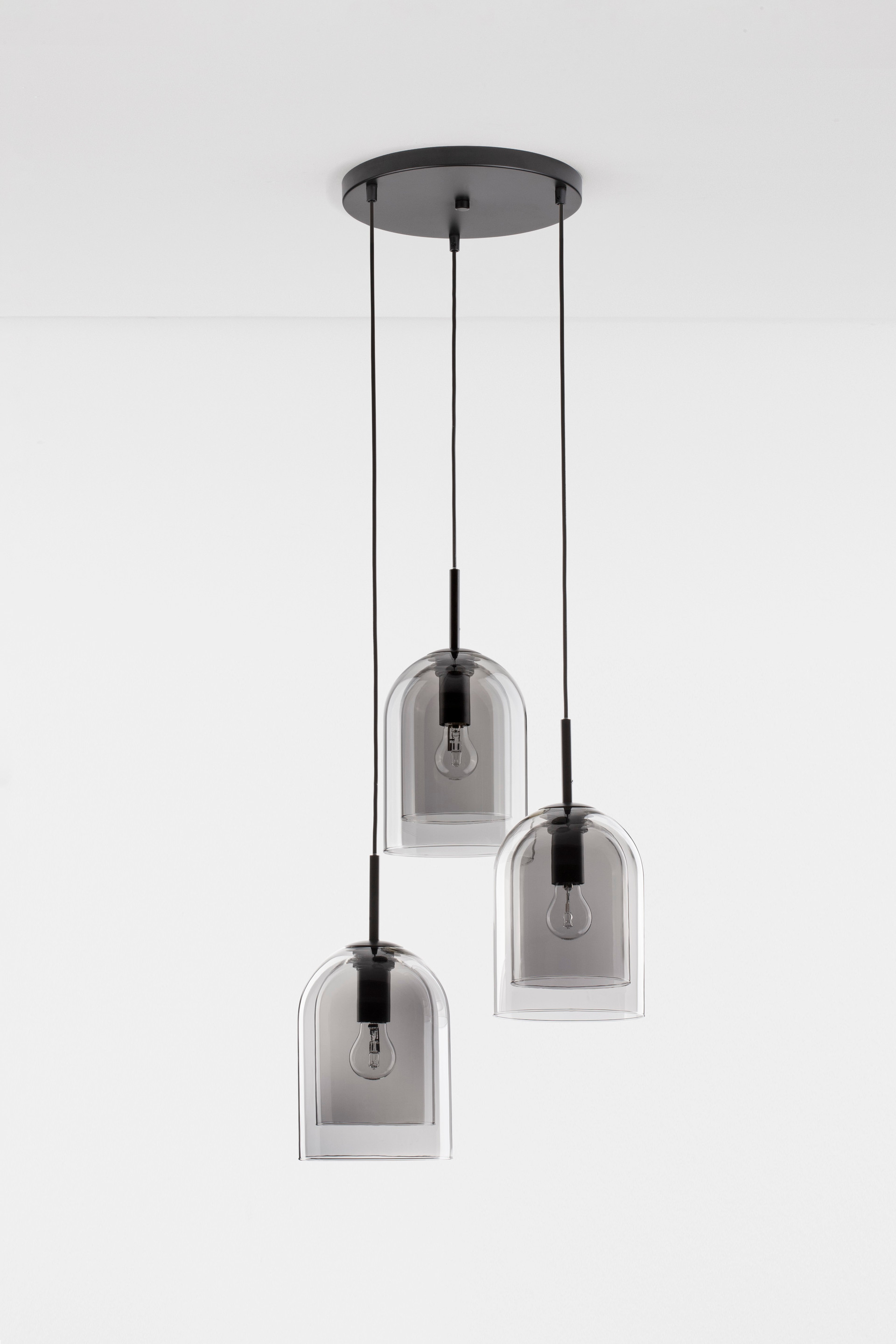 VELOR | H 185 D 30 cm | 36 W | IP20 | Smokey | Glass/Metal