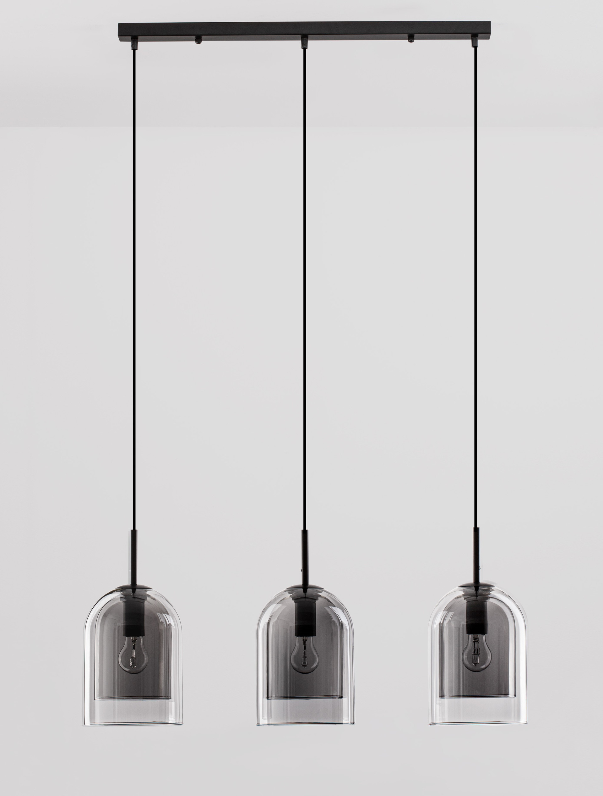 VELOR | L 70 W 18 H 158 cm | 36 W | IP20 | Smokey | Glass/Metal