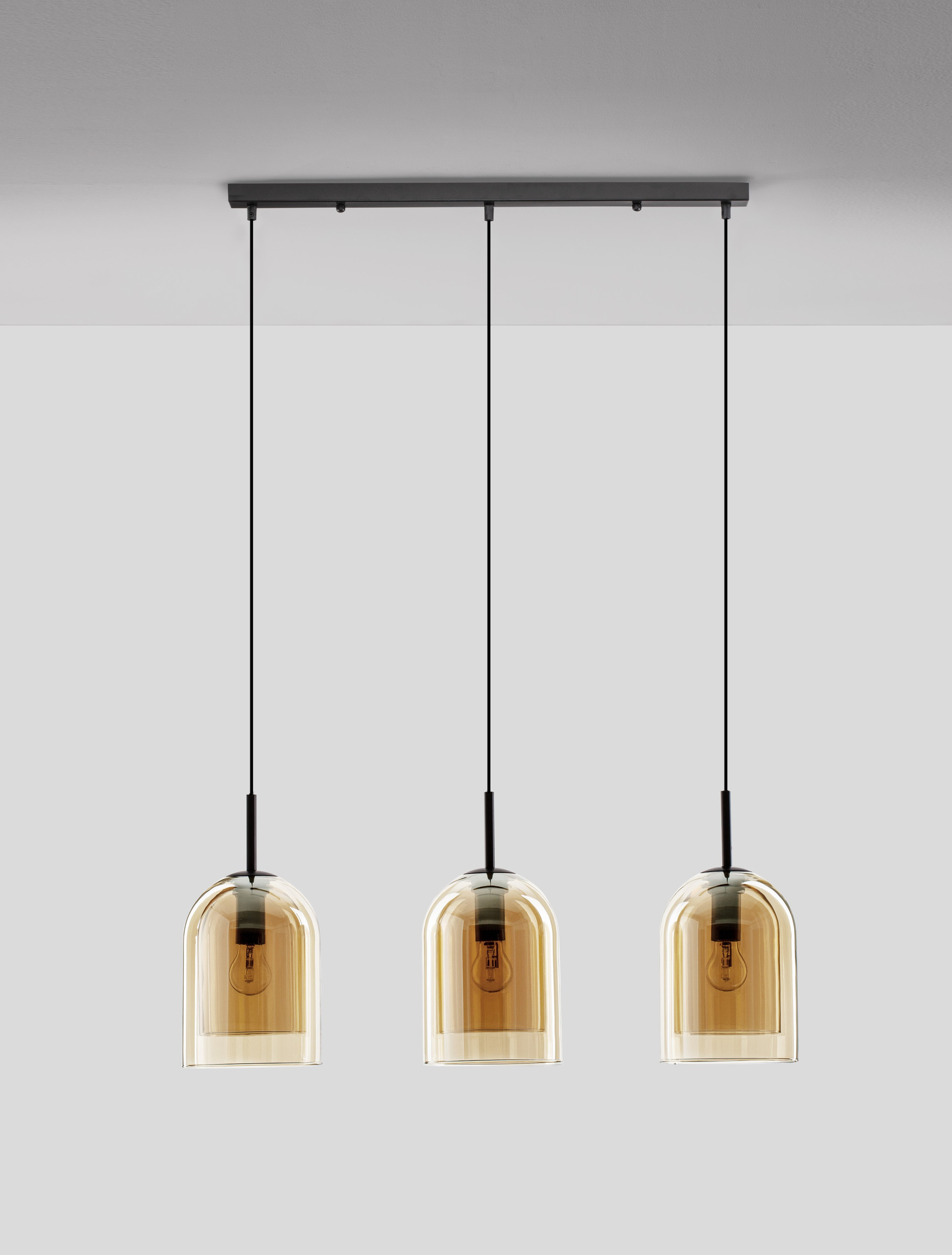 VELOR | L 70 W 18 H 158 cm | 36 W | IP20 | Amber | Glass/Metal