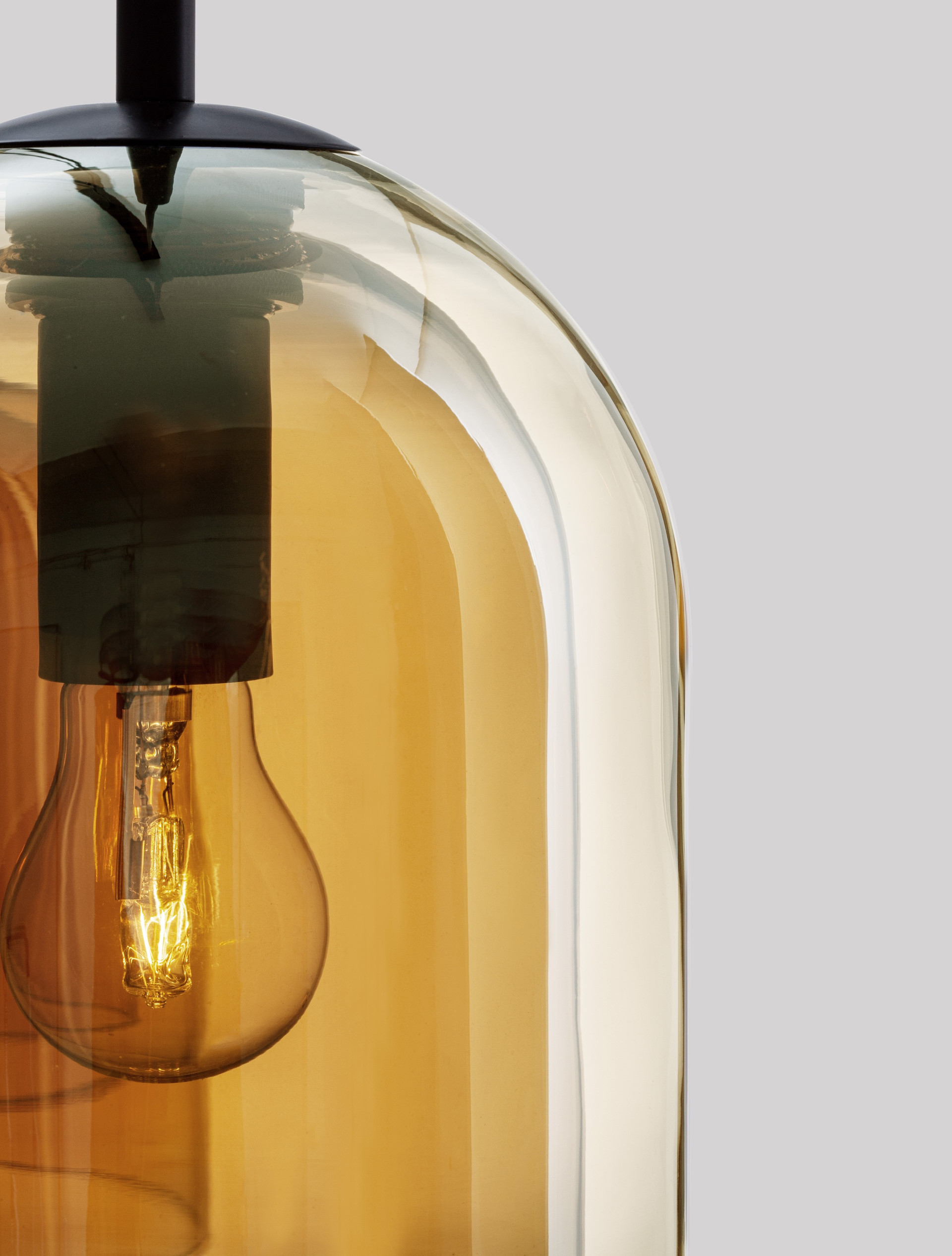 VELOR | L 70 W 18 H 158 cm | 36 W | IP20 | Amber | Glass/Metal