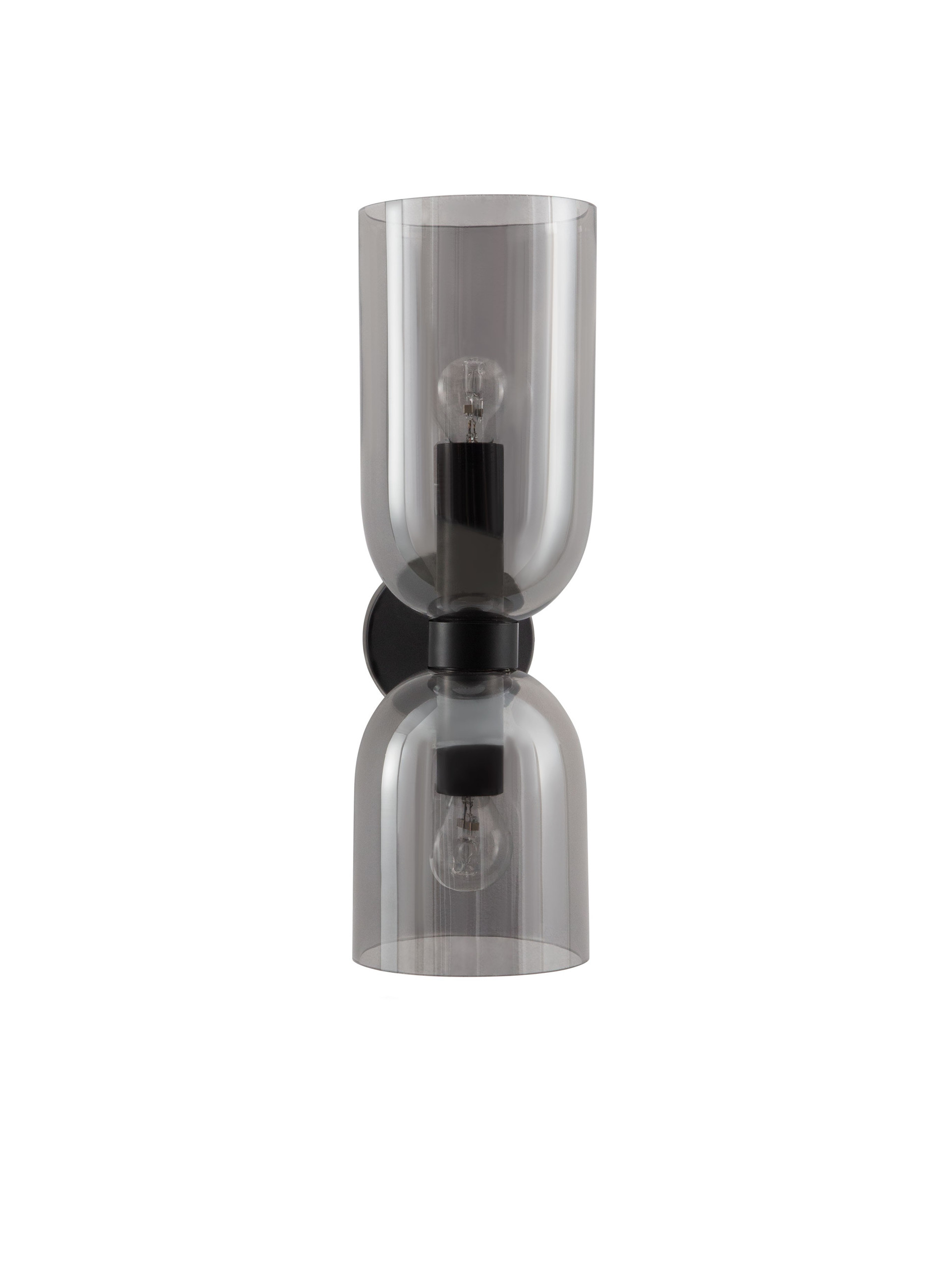 PALMER | W 16.5 H 37.5 D 11.5 cm | 10 W | IP20 | Black | Glass/Metal