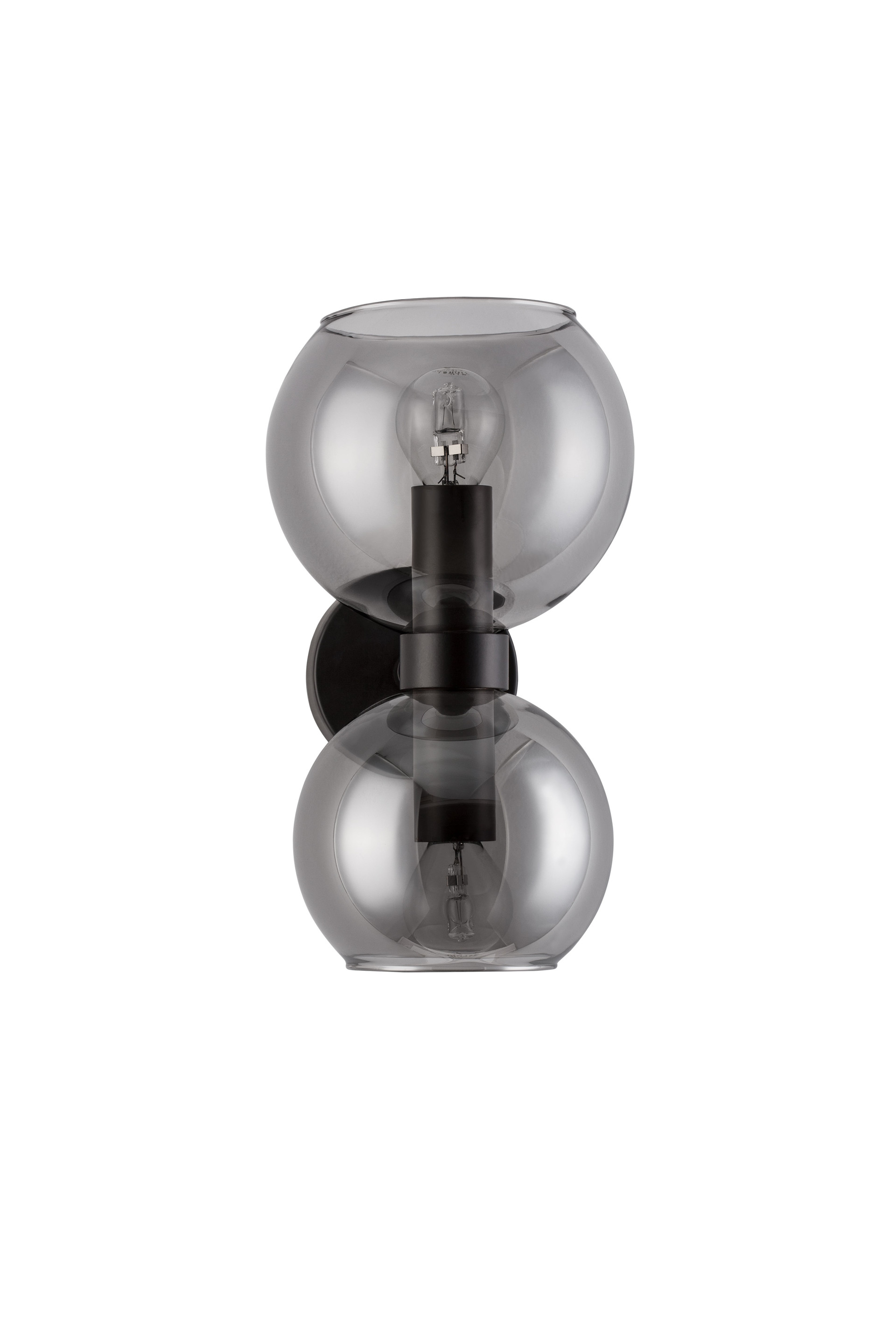 PALMER | L 15 W 18.5 H 25.5 cm | 10 W | IP20 | Black | Glass/Metal