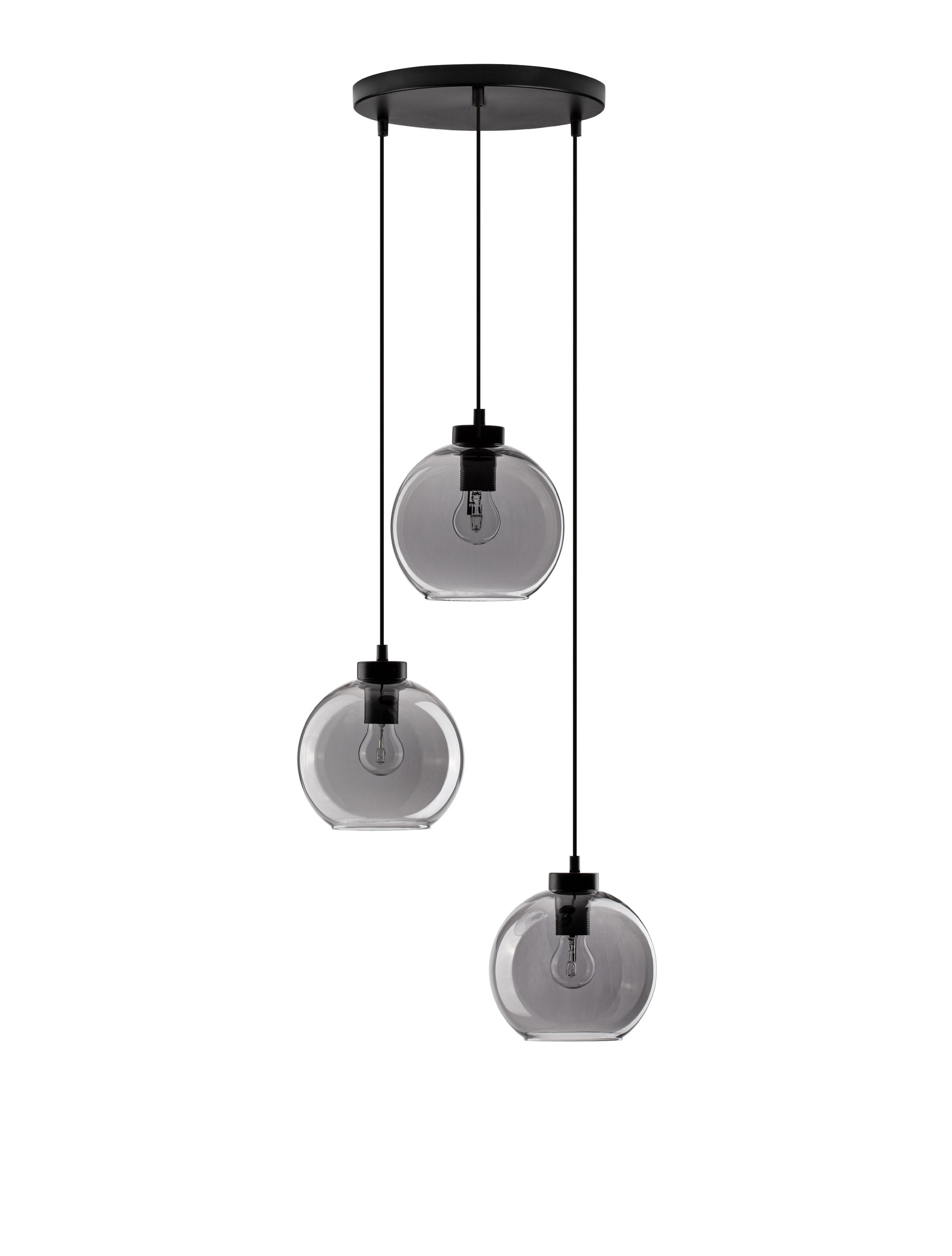 PALMER | H 145 D 30 cm | 36 W | IP20 | Black | Glass/Metal
