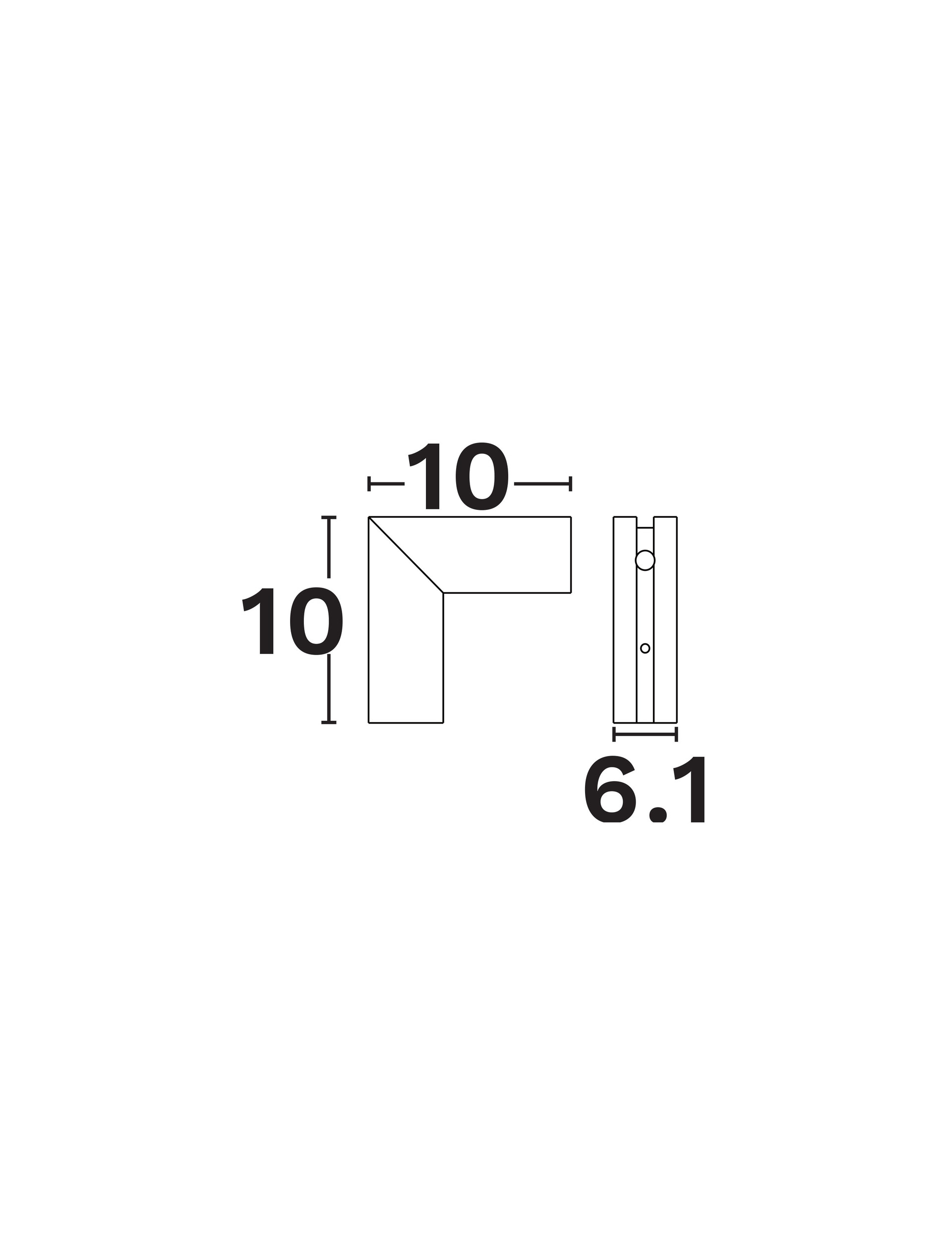 Buxton Magnetic B-Vertical 90deg connector-connector thumbnail