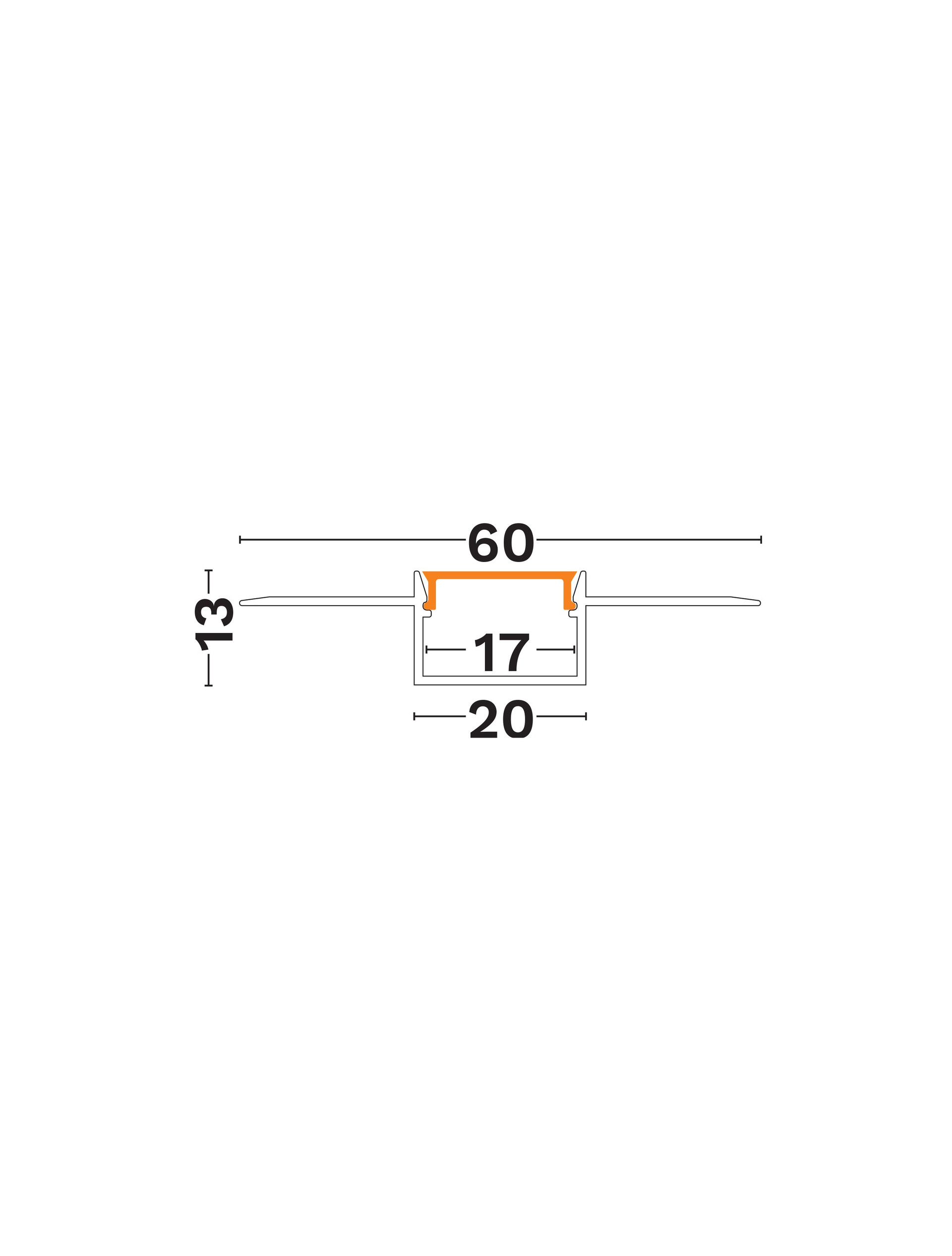 Trimless-Aluminium Profile-20x13T thumbnail