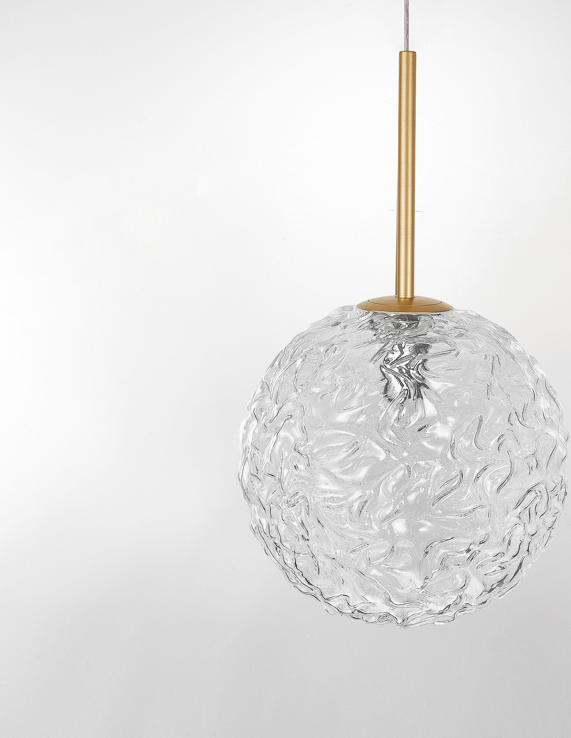 MIRANO | H 180 D 30 cm | 12 W | IP20 | Gold | Steel/Glass