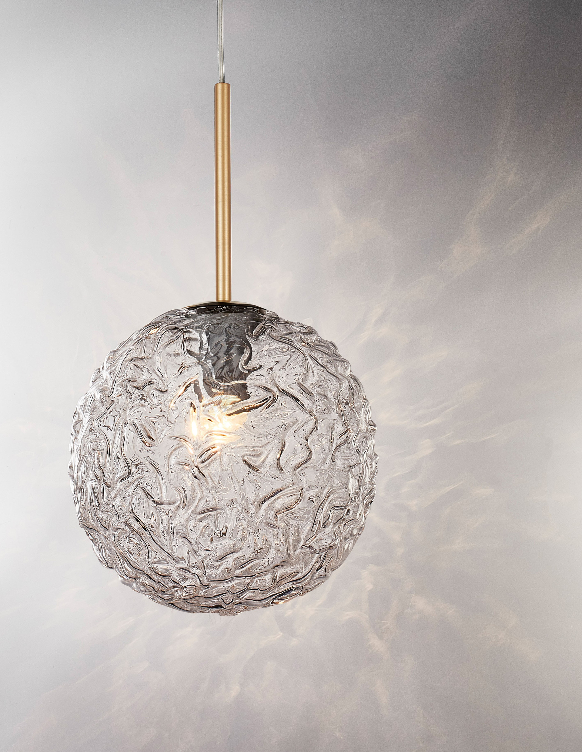 MIRANO | H 180 D 30 cm | 12 W | IP20 | Gold | Steel/Glass