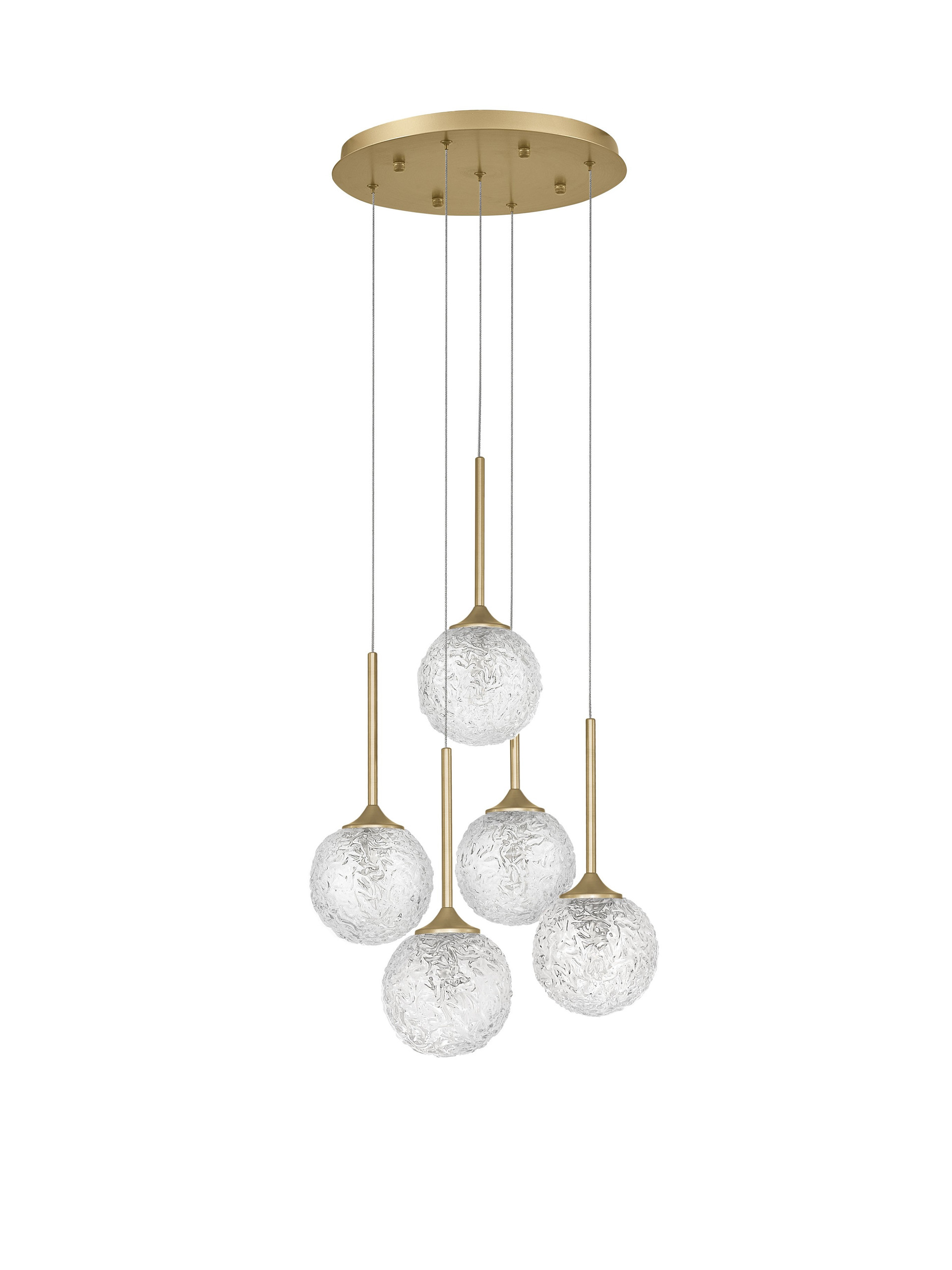 MIRANO | H 180 D 42 cm | 25 W | IP20 | Gold | Steel/Glass