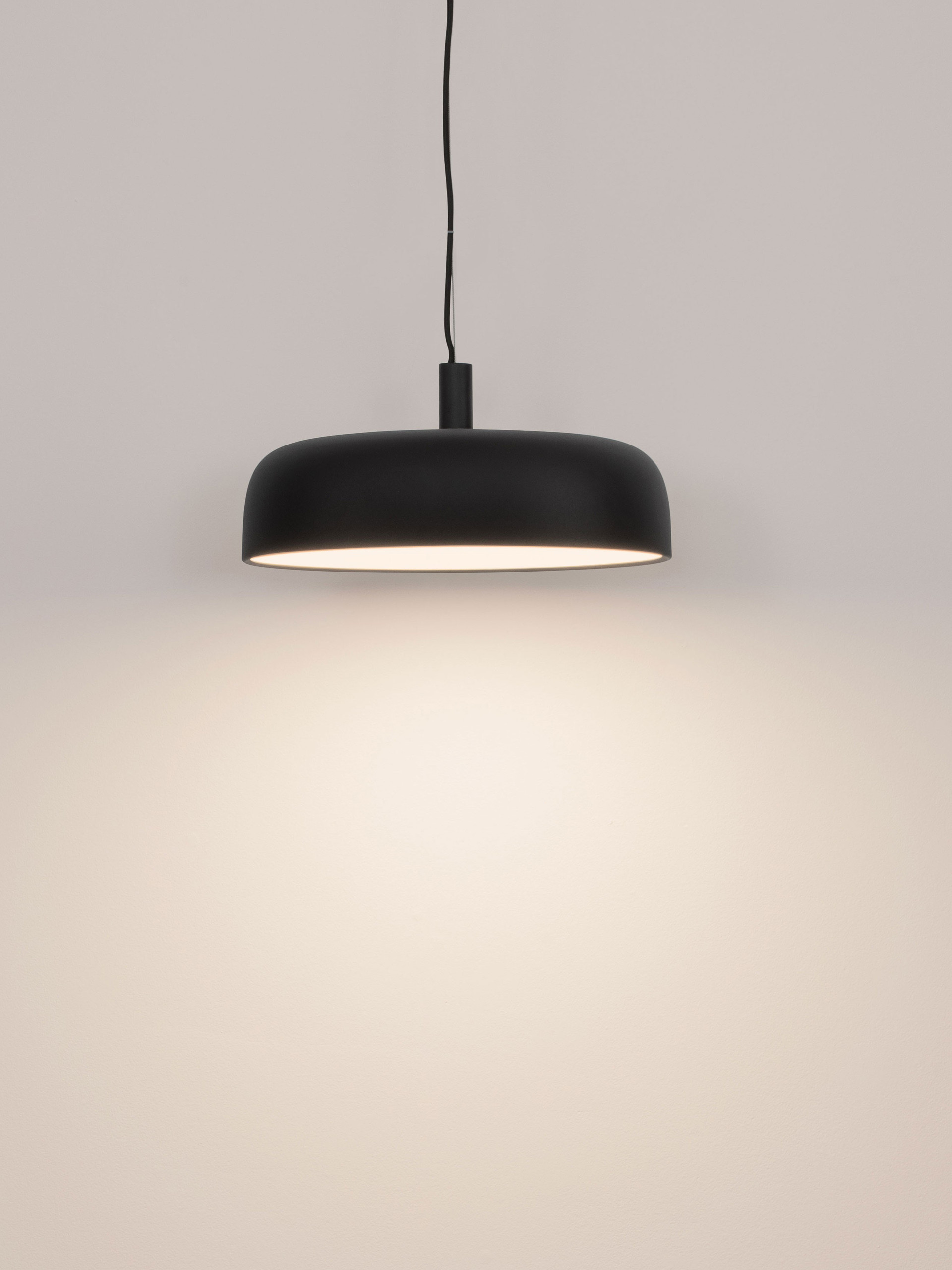 NOELIA | H 12 D 40 cm | 27 W | 2700 K | 1224 lm | IP20 | Black | Steel/Aluminum/Acrylic