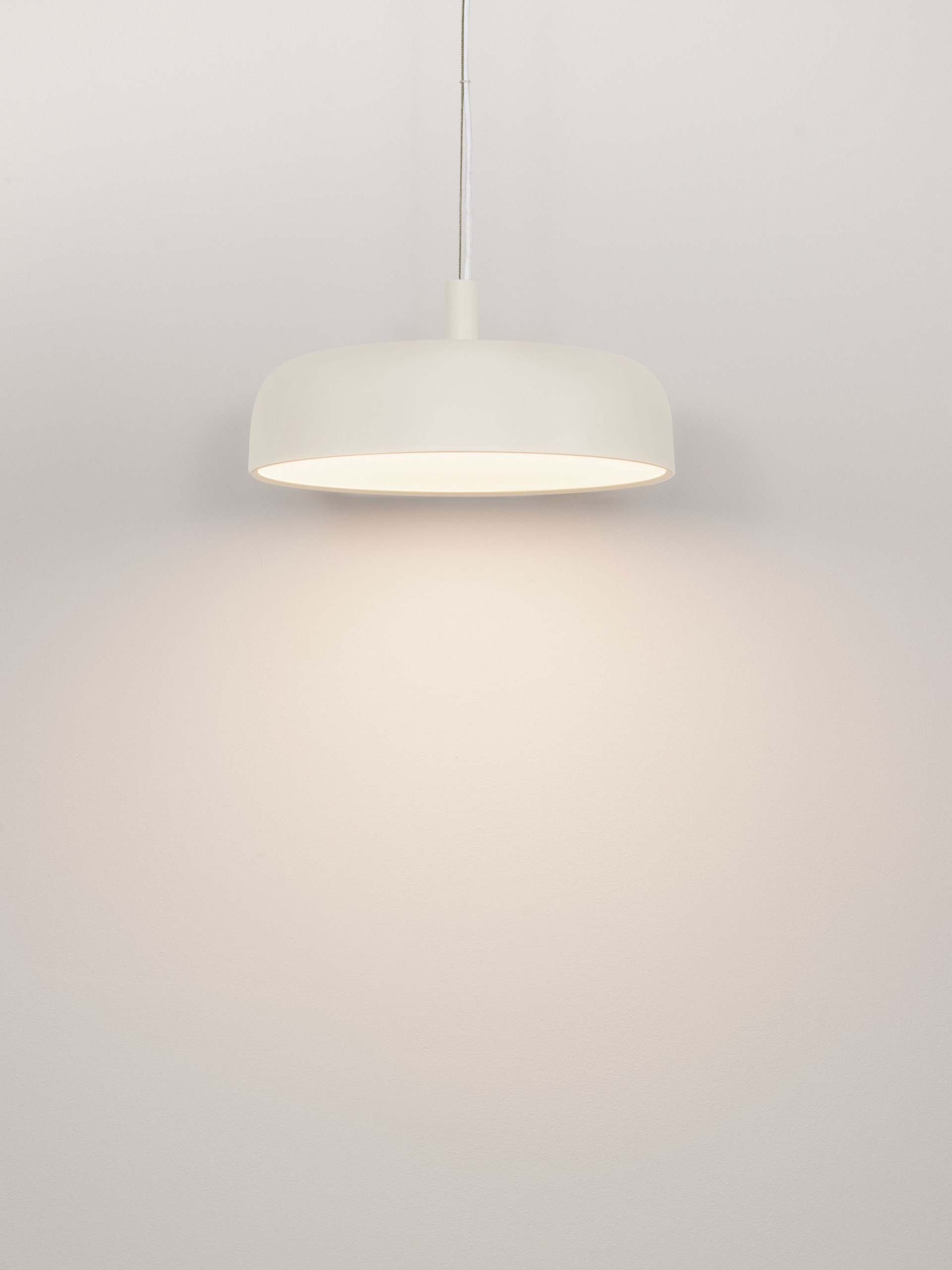 NOELIA | H 12 D 40 cm | 27 W | 3000 K | 1224 lm | IP20 | Cream | Steel/Aluminum/Acrylic