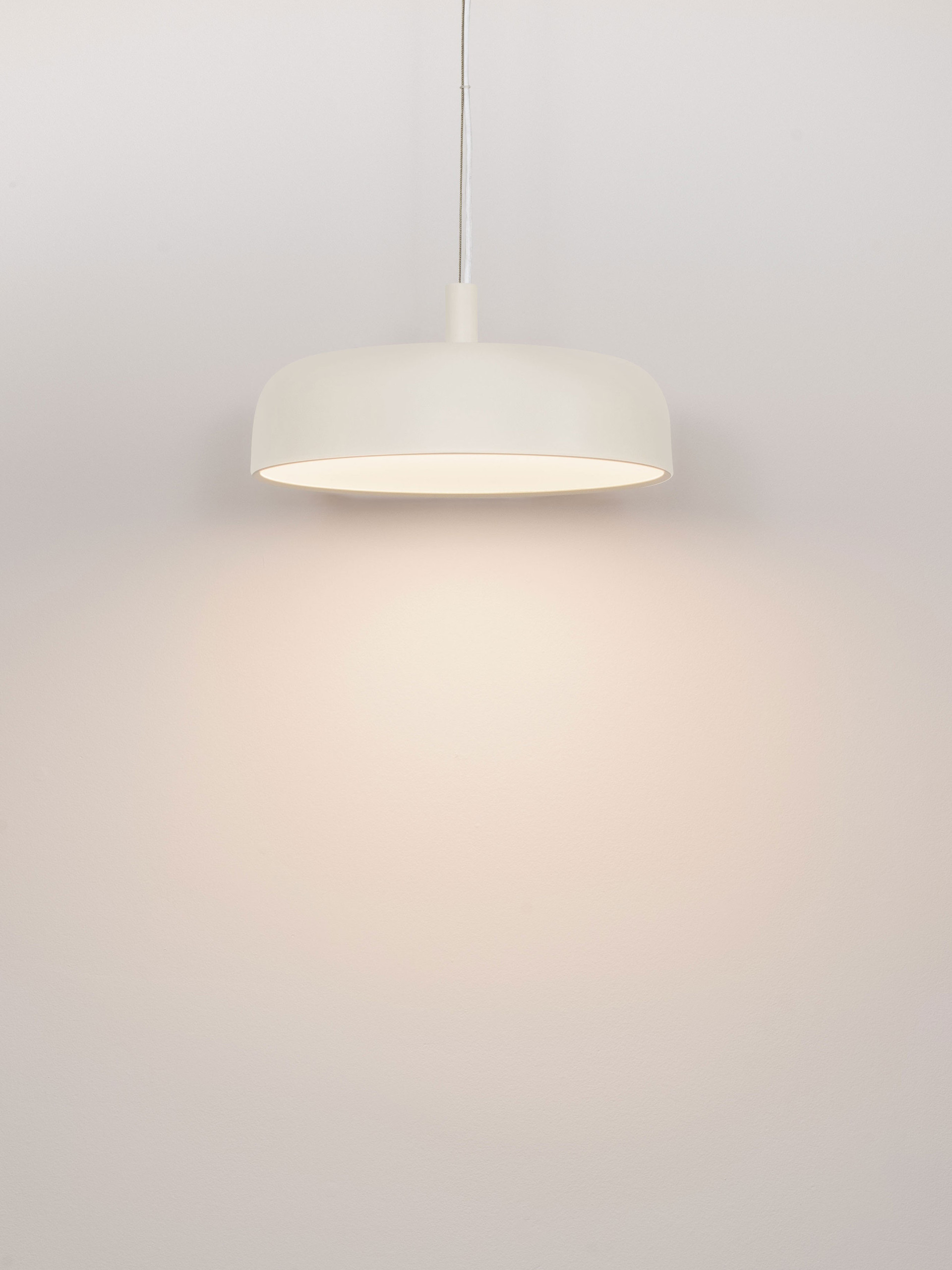 NOELIA | H 12 D 40 cm | 27 W | 2700 K | 1224 lm | IP20 | Cream | Steel/Aluminum/Acrylic