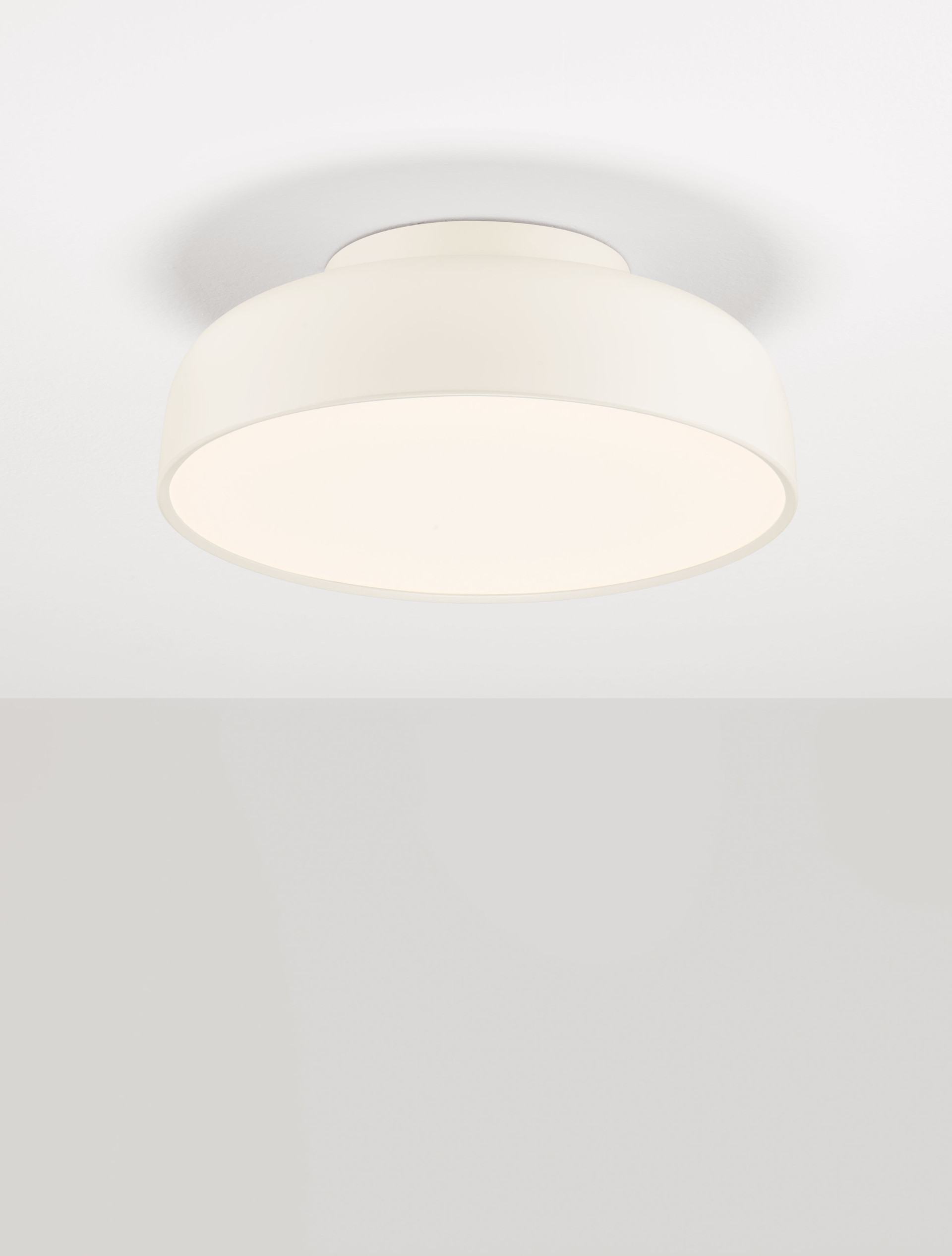 NOELIA | H 15 D 40 cm | 27 W | 2700 K | 1224 lm | IP20 | Κριμ | Ατσάλι/Αλουμίνιο/Ακρυλικό