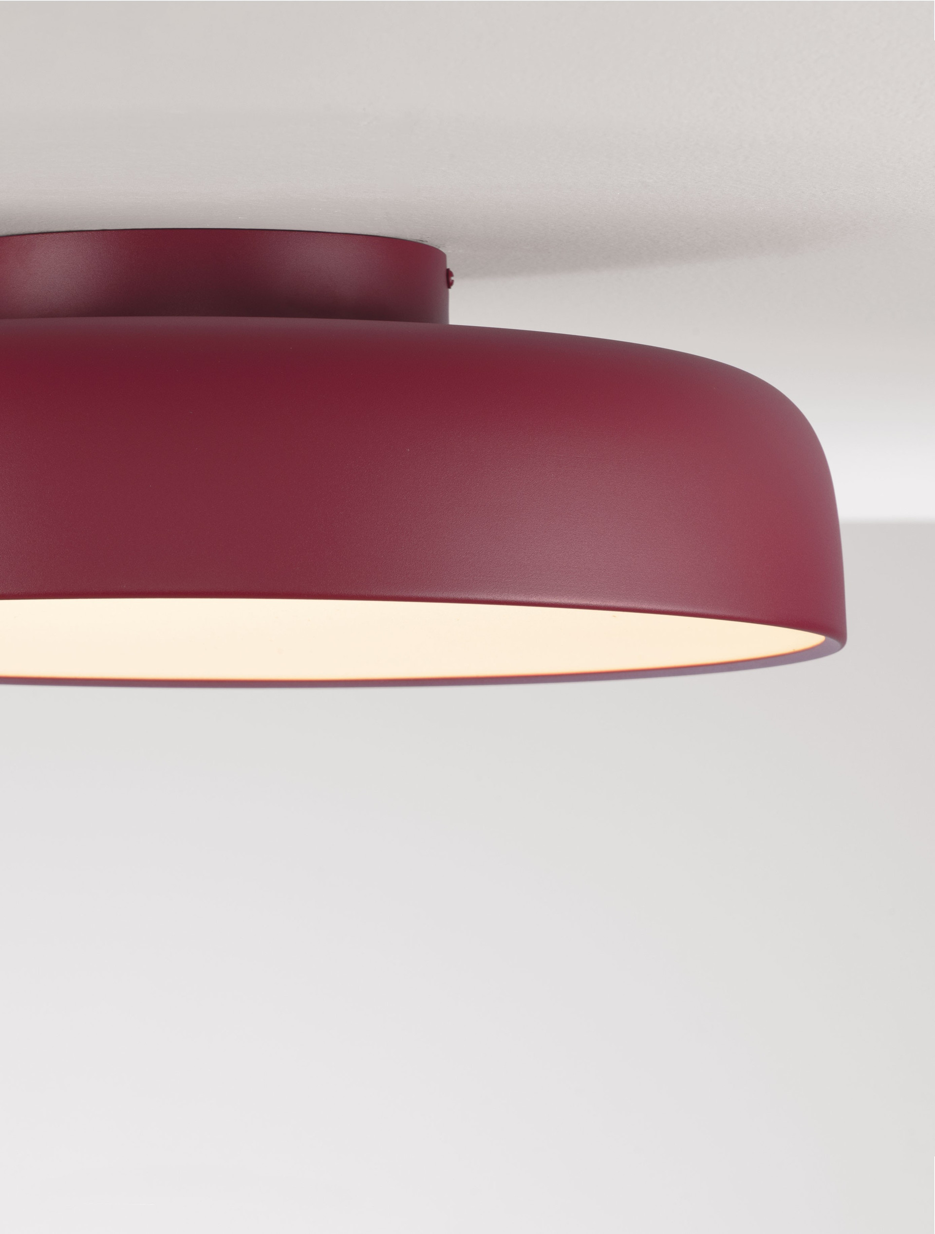 NOELIA | H 15 D 50 cm | 36 W | 3000 K | 1837 lm | IP20 | Bordeaux | Steel/Aluminum/Acrylic