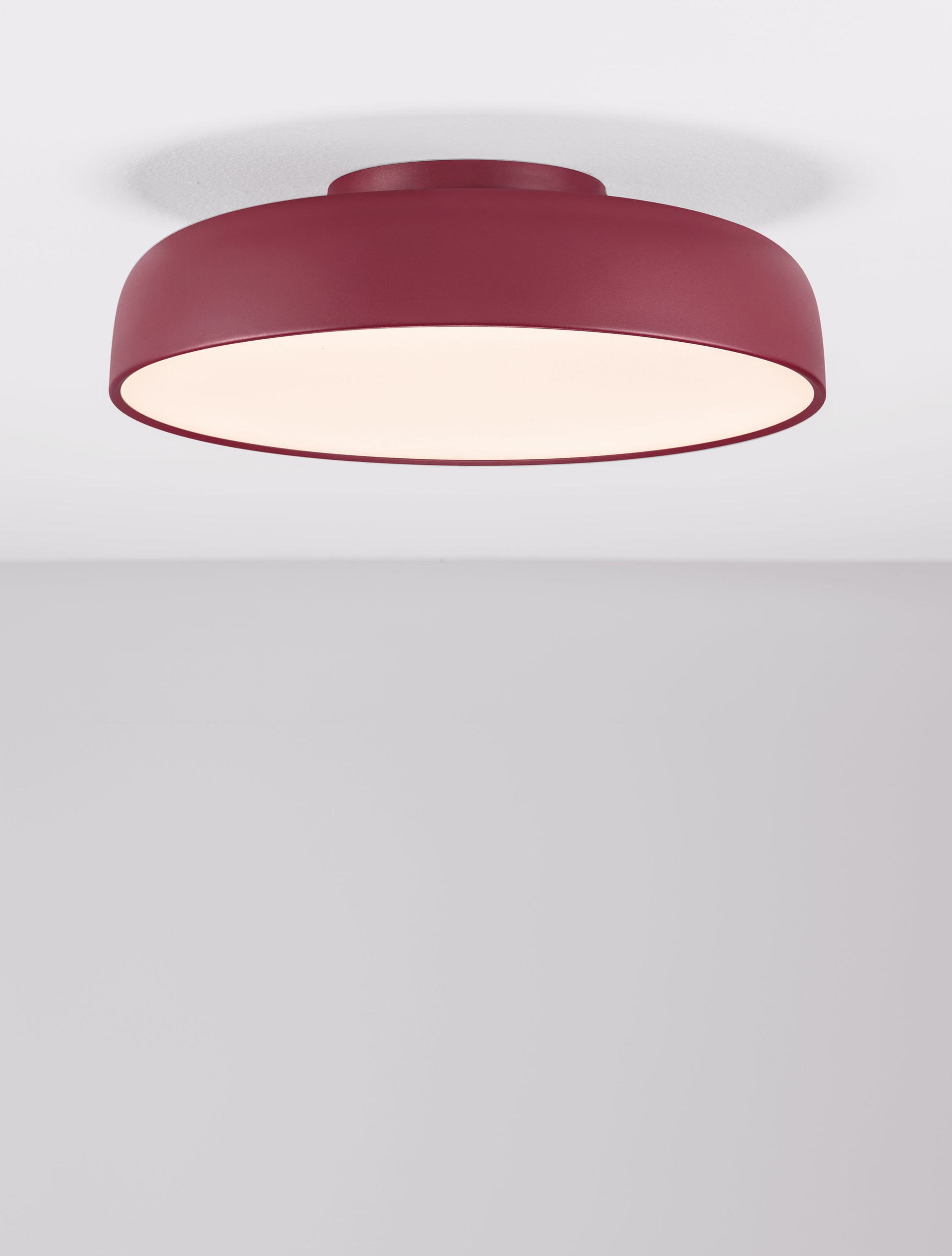 NOELIA | H 15 D 50 cm | 36 W | 3000 K | 1837 lm | IP20 | Bordeaux | Steel/Aluminum/Acrylic