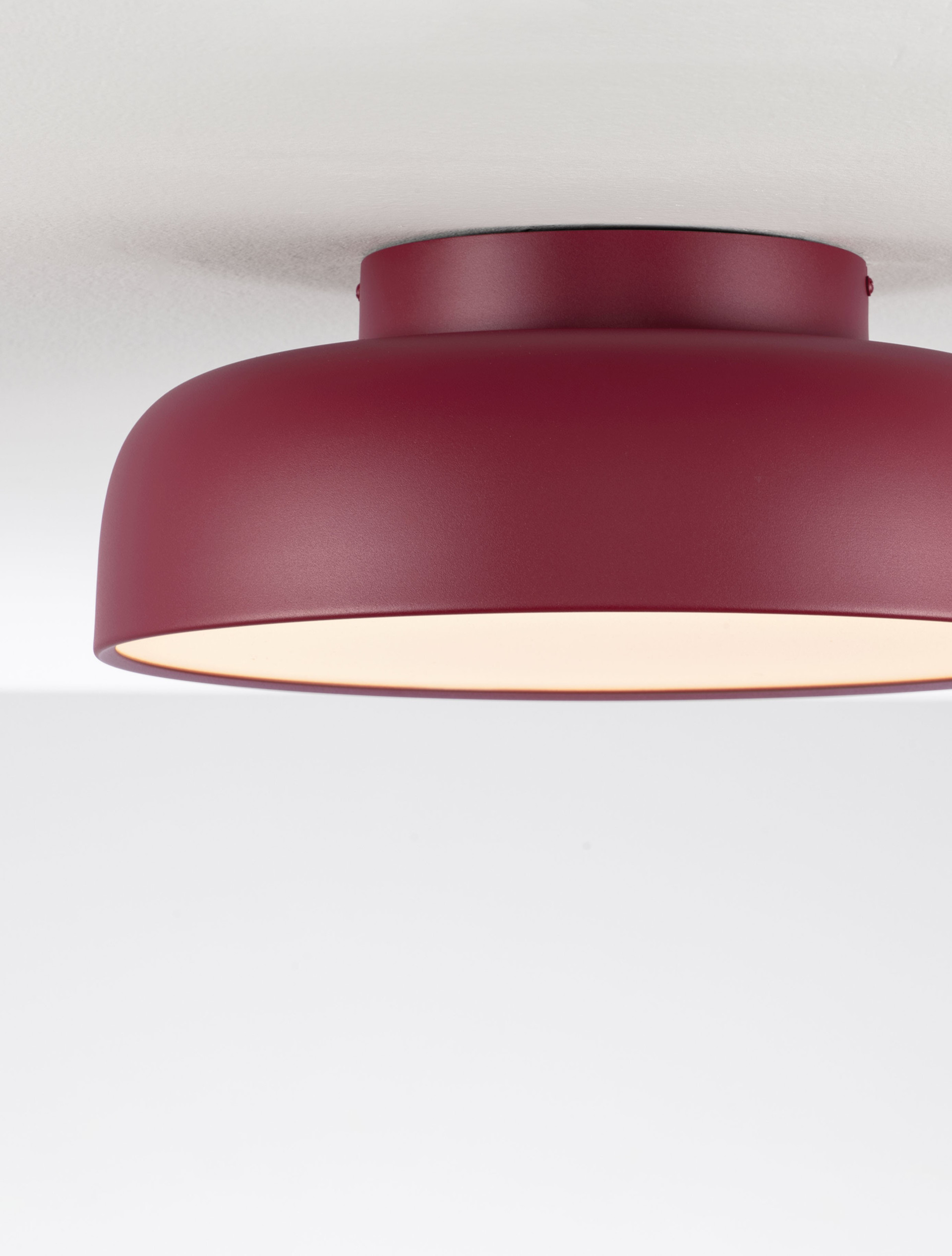 NOELIA | H 15 D 40 cm | 27 W | 3000 K | 1224 lm | IP20 | Bordeaux | Steel/Aluminum/Acrylic