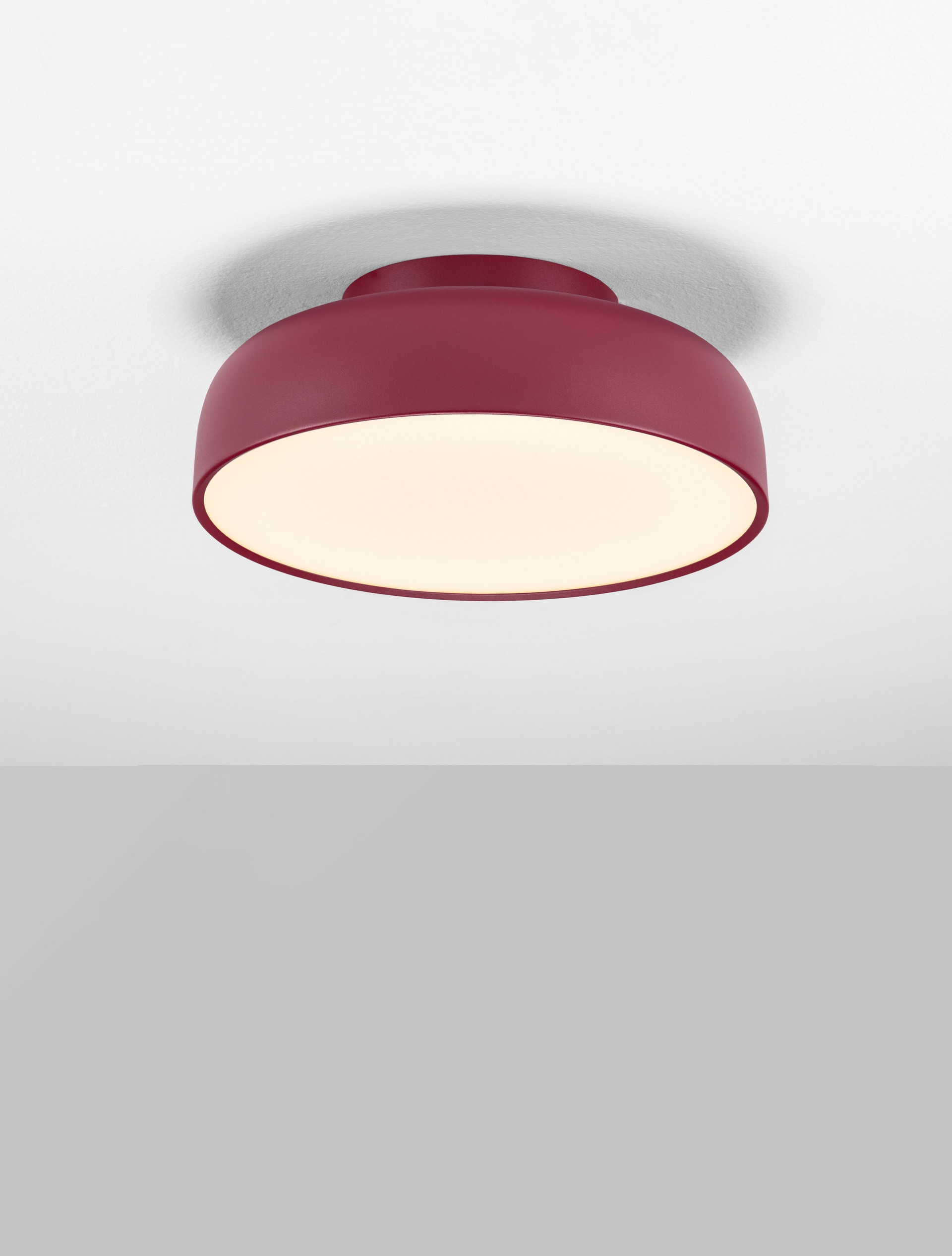 NOELIA | H 15 D 40 cm | 27 W | 2700 K | 1224 lm | IP20 | Bordeaux | Steel/Aluminum/Acrylic