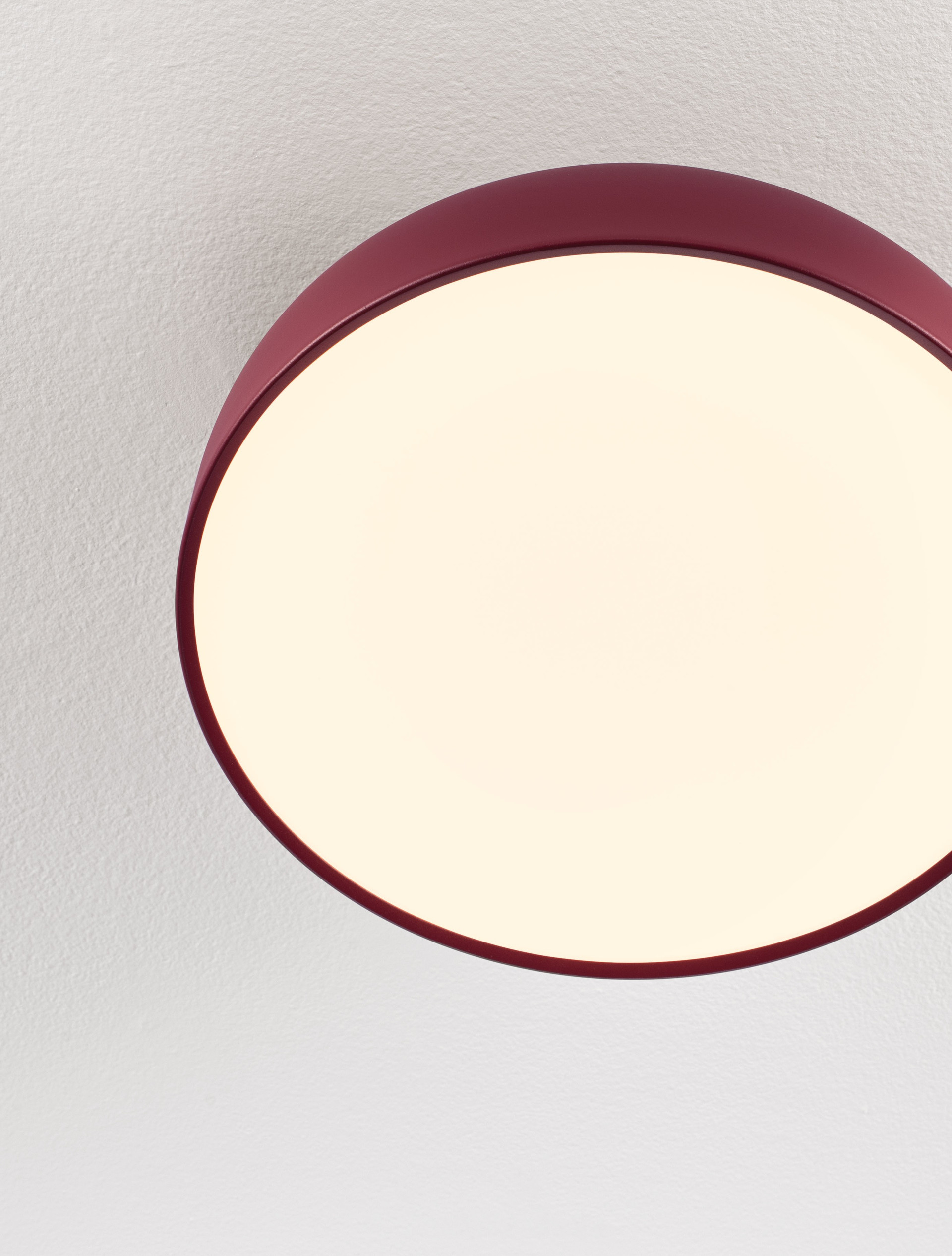 NOELIA | H 15 D 40 cm | 27 W | 2700 K | 1224 lm | IP20 | Bordeaux | Steel/Aluminum/Acrylic