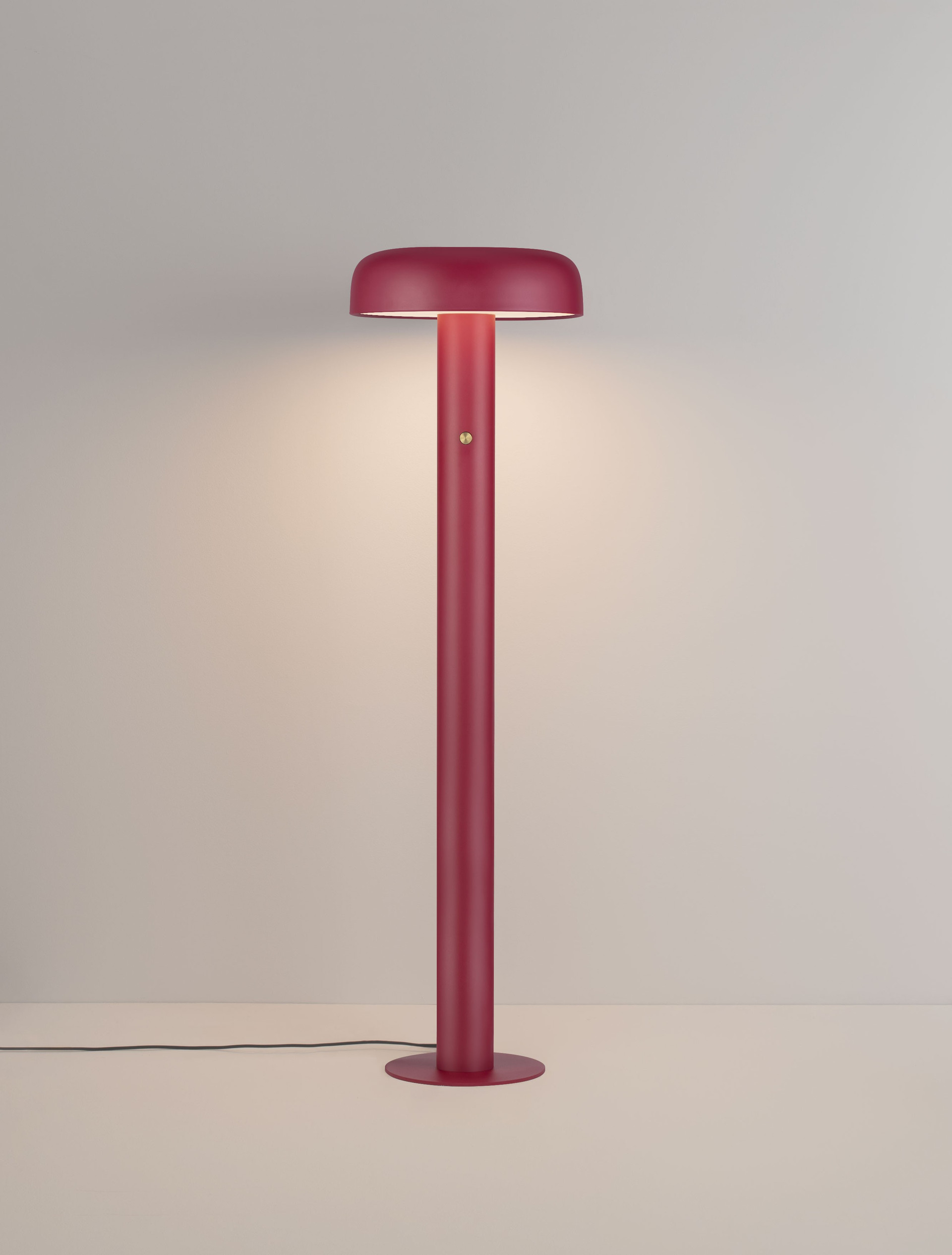 NOELIA | H 142 D 40 cm | 28 W | 3000 K | 1288 lm | IP20 | Bordeaux | Steel/Aluminum/Acrylic