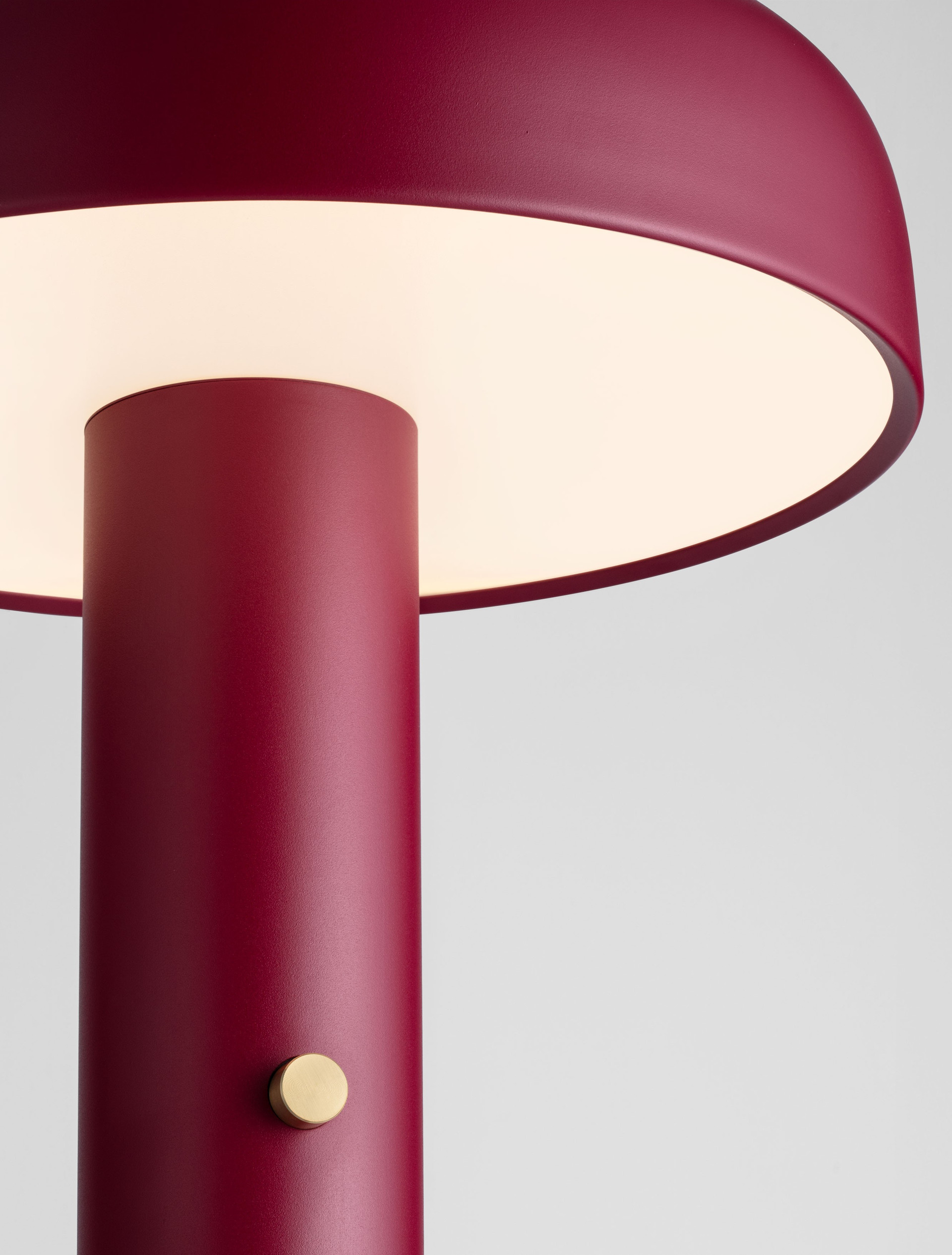 NOELIA | H 142 D 40 cm | 28 W | 3000 K | 1288 lm | IP20 | Bordeaux | Steel/Aluminum/Acrylic