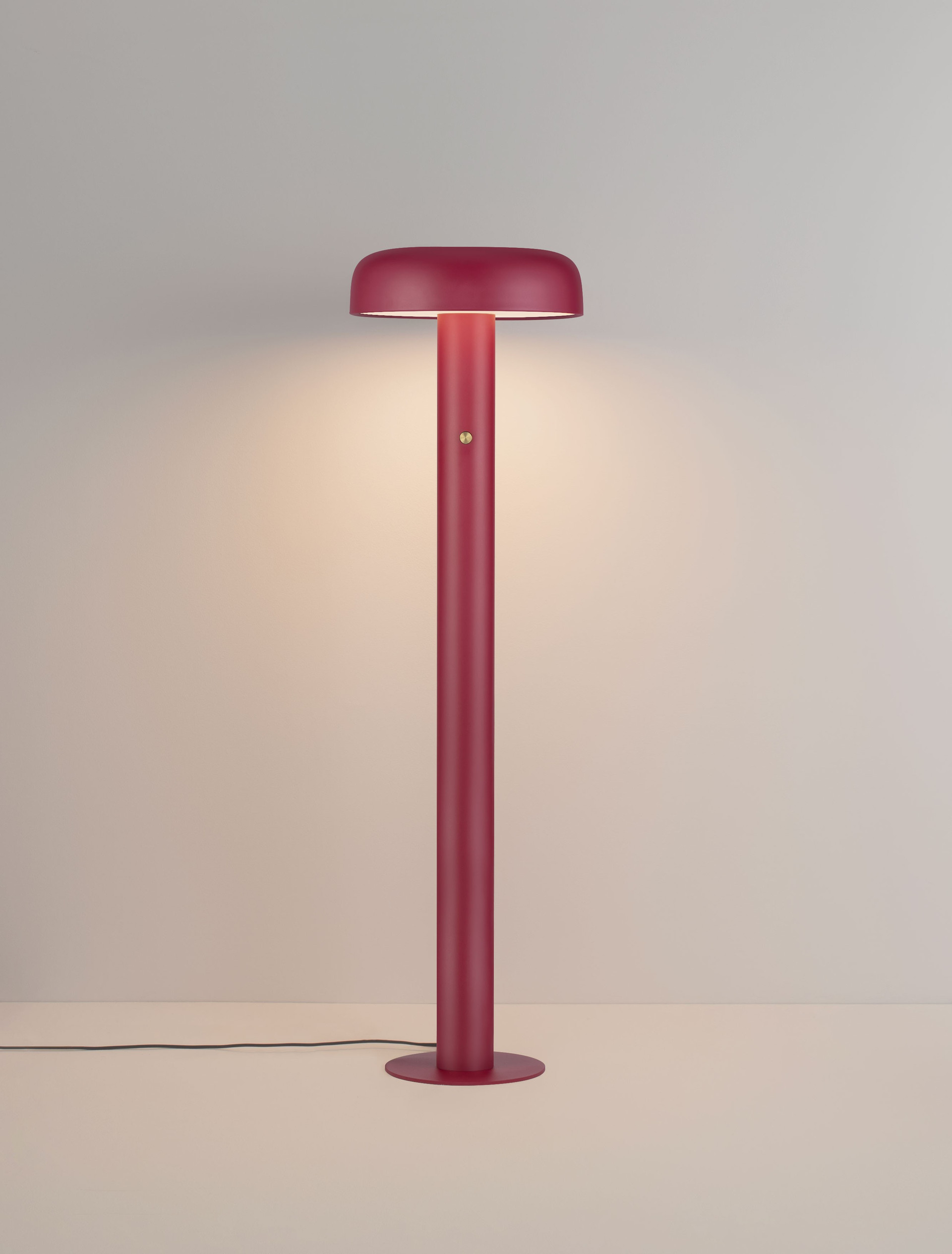 NOELIA | H 142 D 40 cm | 28 W | 2700 K | 1288 lm | IP20 | Bordeaux | Steel/Aluminum/Acrylic