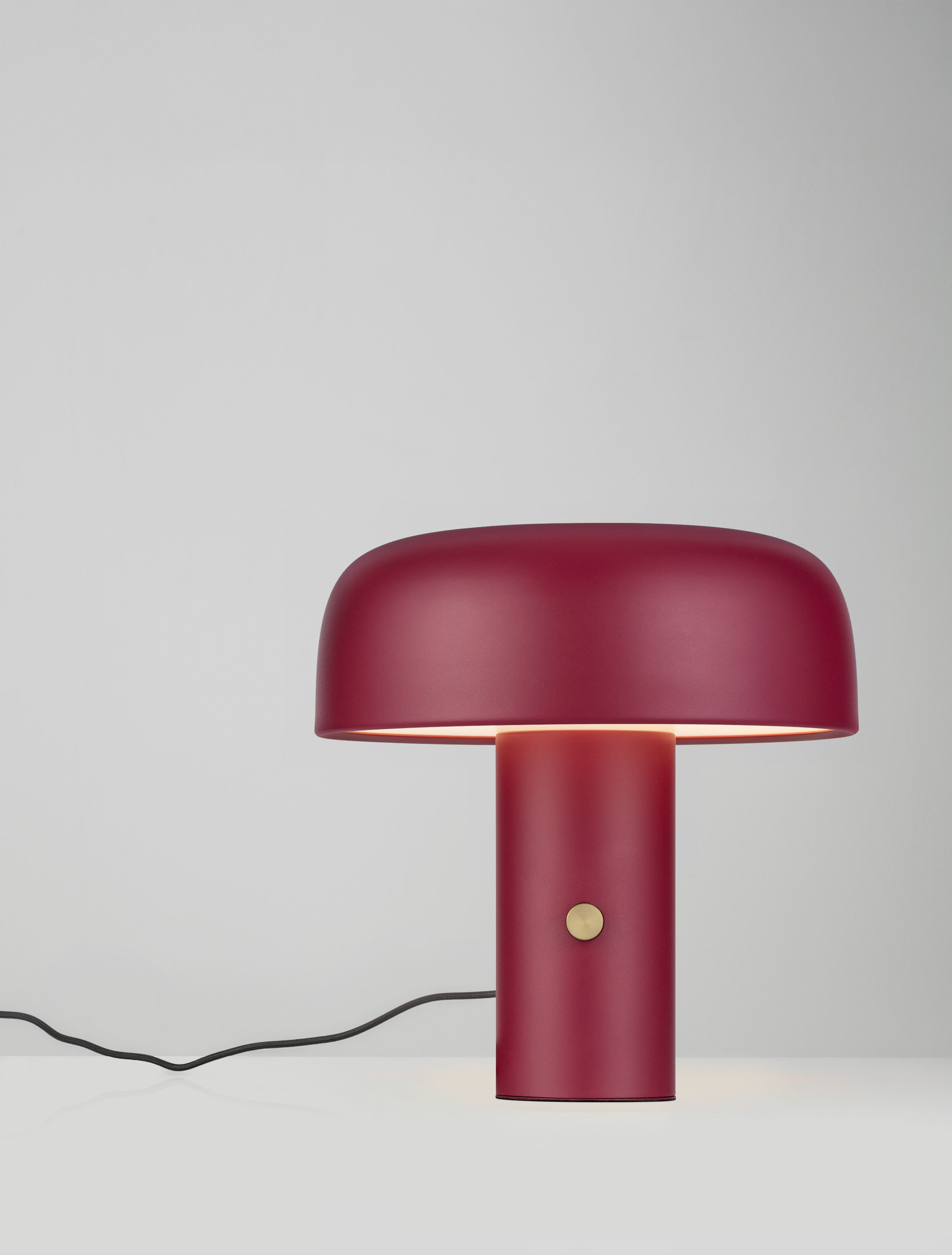 NOELIA | H 31 D 30 cm | 17 W | 2700 K | 892 lm | IP20 | Bordeaux | Steel/Aluminum/Acrylic