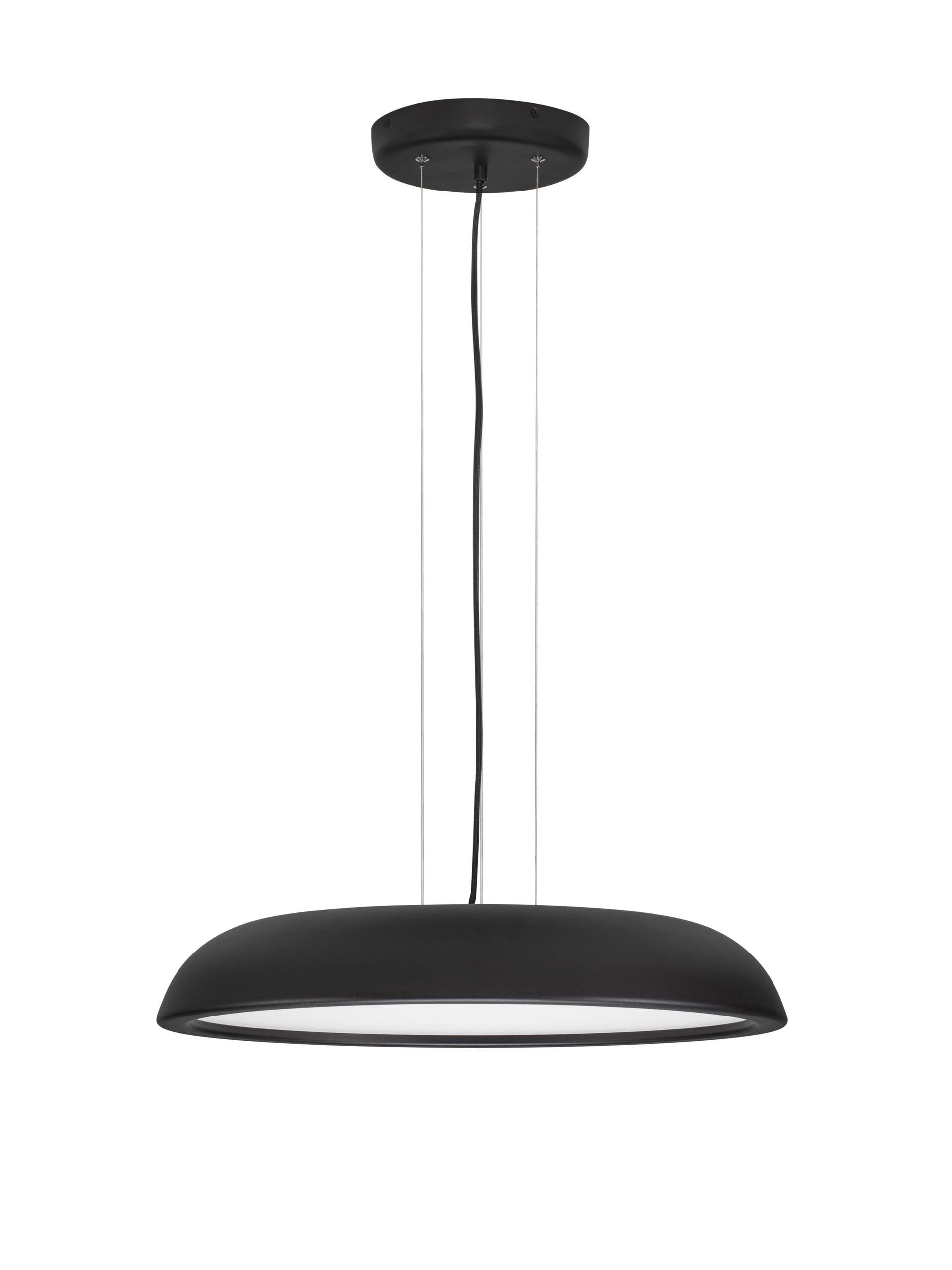 FELICIA | H 125 D 60 cm | 44 W | 3000 K | 3051 lm | IP20 | Black | Steel/Aluminum/Acrylic