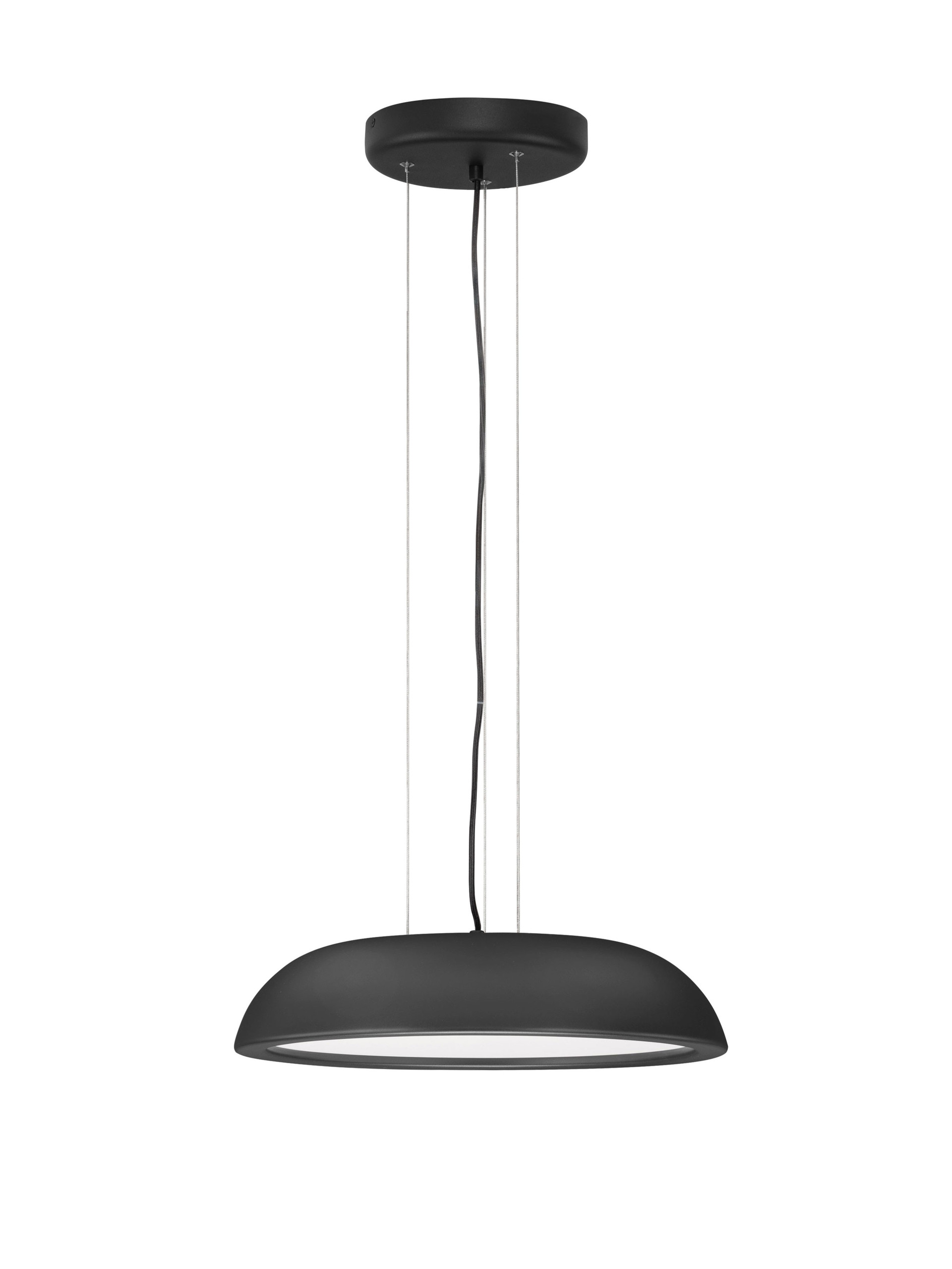 FELICIA | H 125 D 45 cm | 25 W | 3000 K | 1765 lm | IP20 | Black | Steel/Aluminum/Acrylic