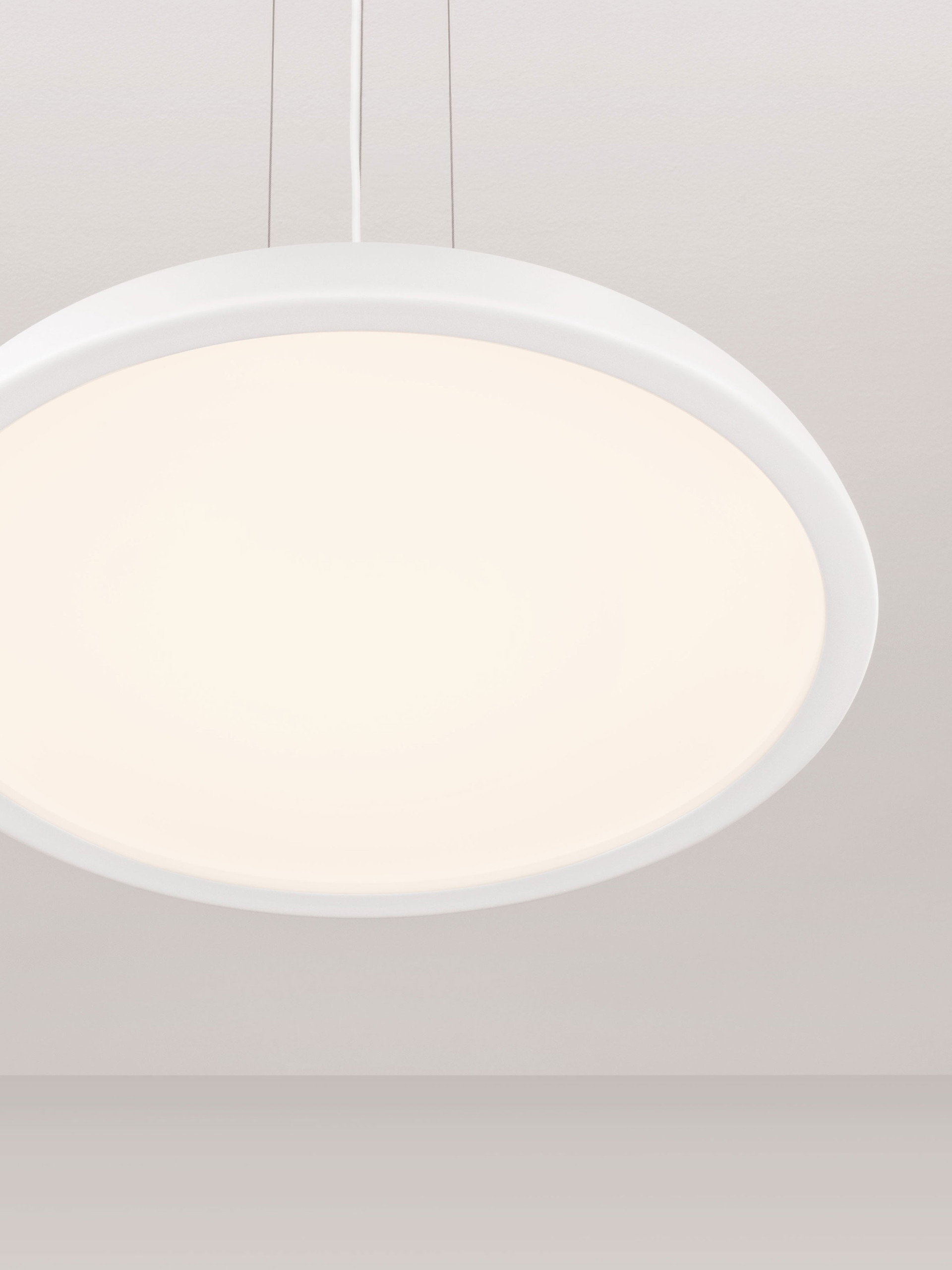 FELICIA | H 125 D 60 cm | 44 W | 3000 K | 3051 lm | IP20 | White | Steel/Aluminum/Acrylic