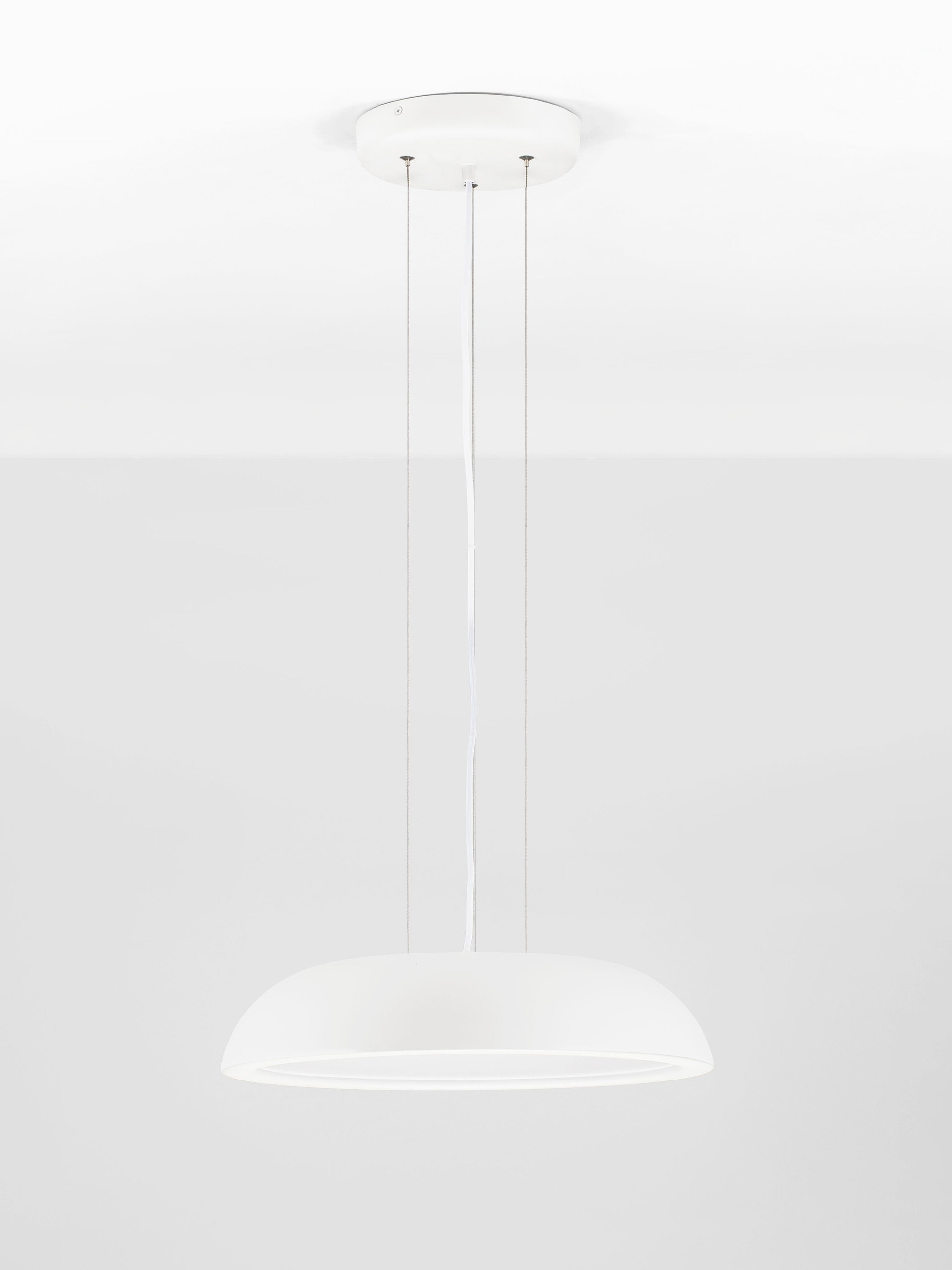 FELICIA | H 125 D 45 cm | 25 W | 3000 K | 1765 lm | IP20 | White | Steel/Aluminum/Acrylic