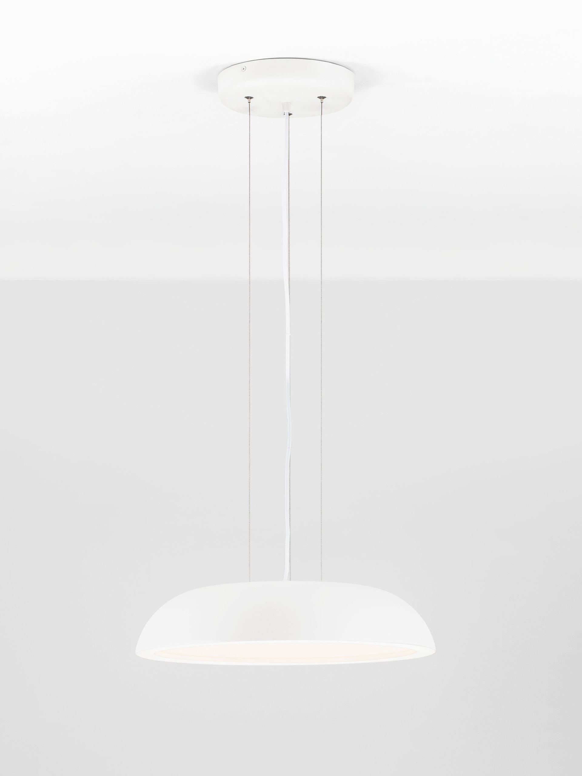 FELICIA | H 125 D 45 cm | 25 W | 3000 K | 1765 lm | IP20 | White | Steel/Aluminum/Acrylic