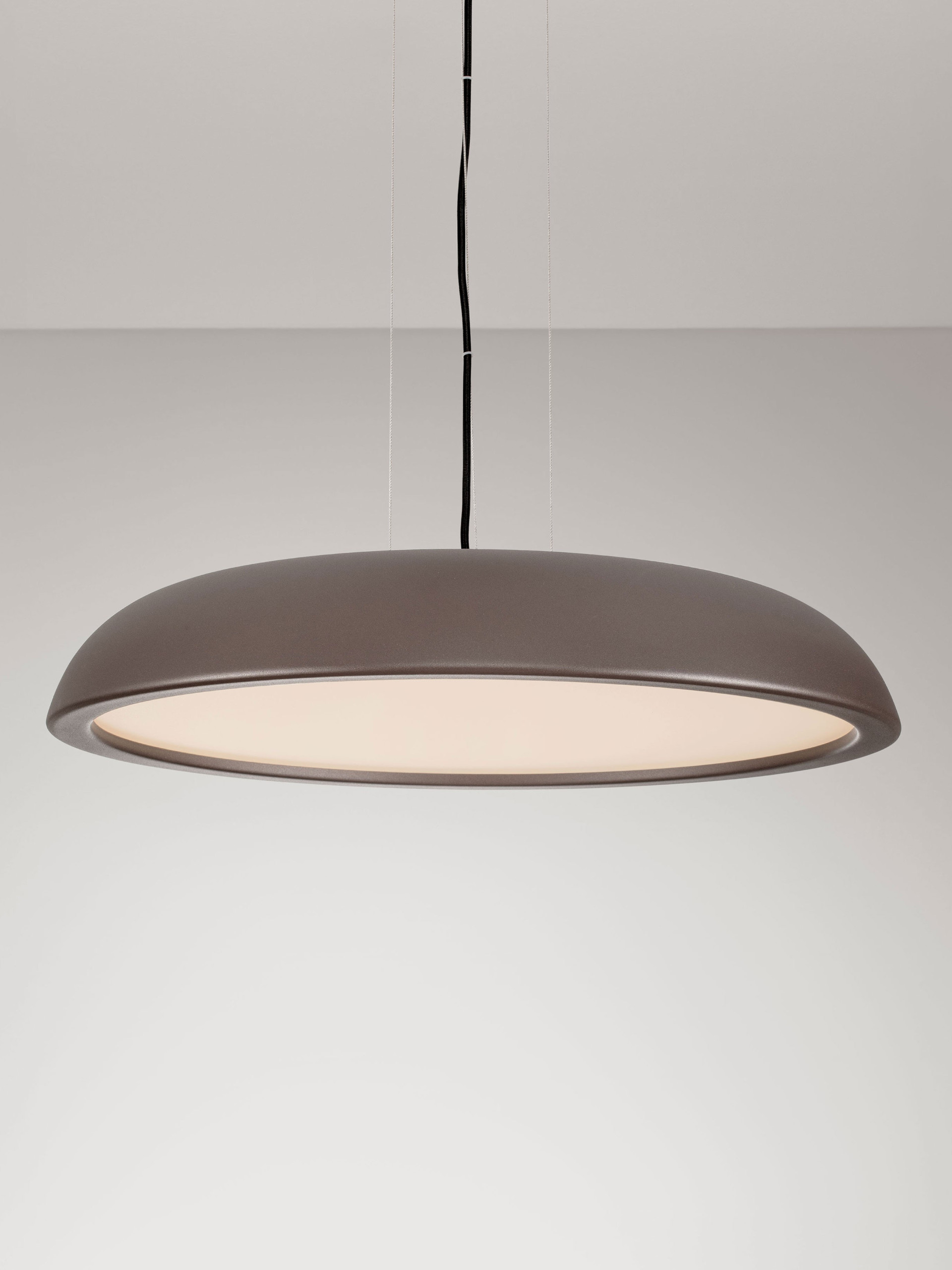 FELICIA | H 125 D 60 cm | 44 W | 3000 K | 3051 lm | IP20 | Brown | Steel/Aluminum/Acrylic