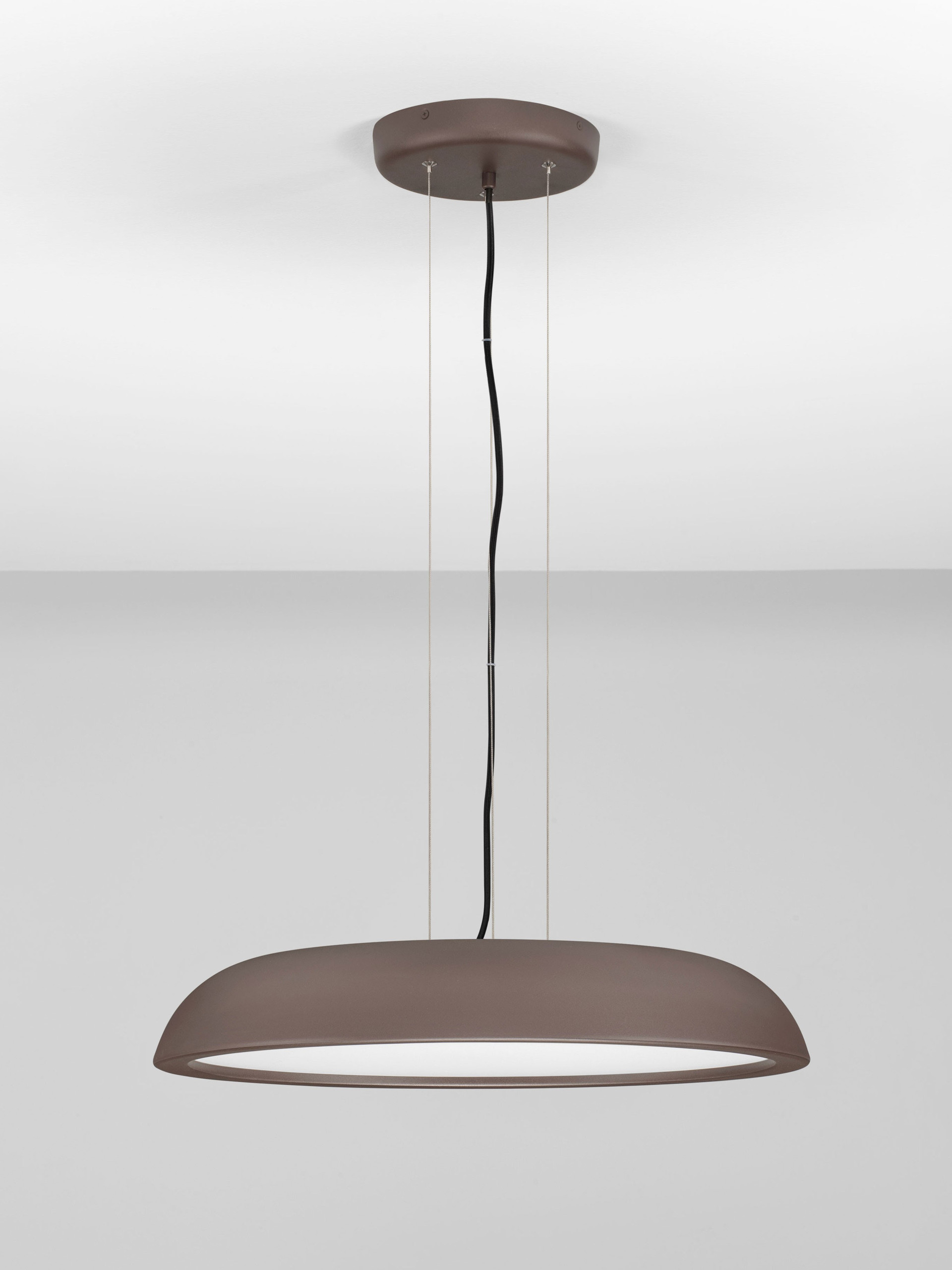 FELICIA | H 125 D 60 cm | 44 W | 3000 K | 3051 lm | IP20 | Brown | Steel/Aluminum/Acrylic
