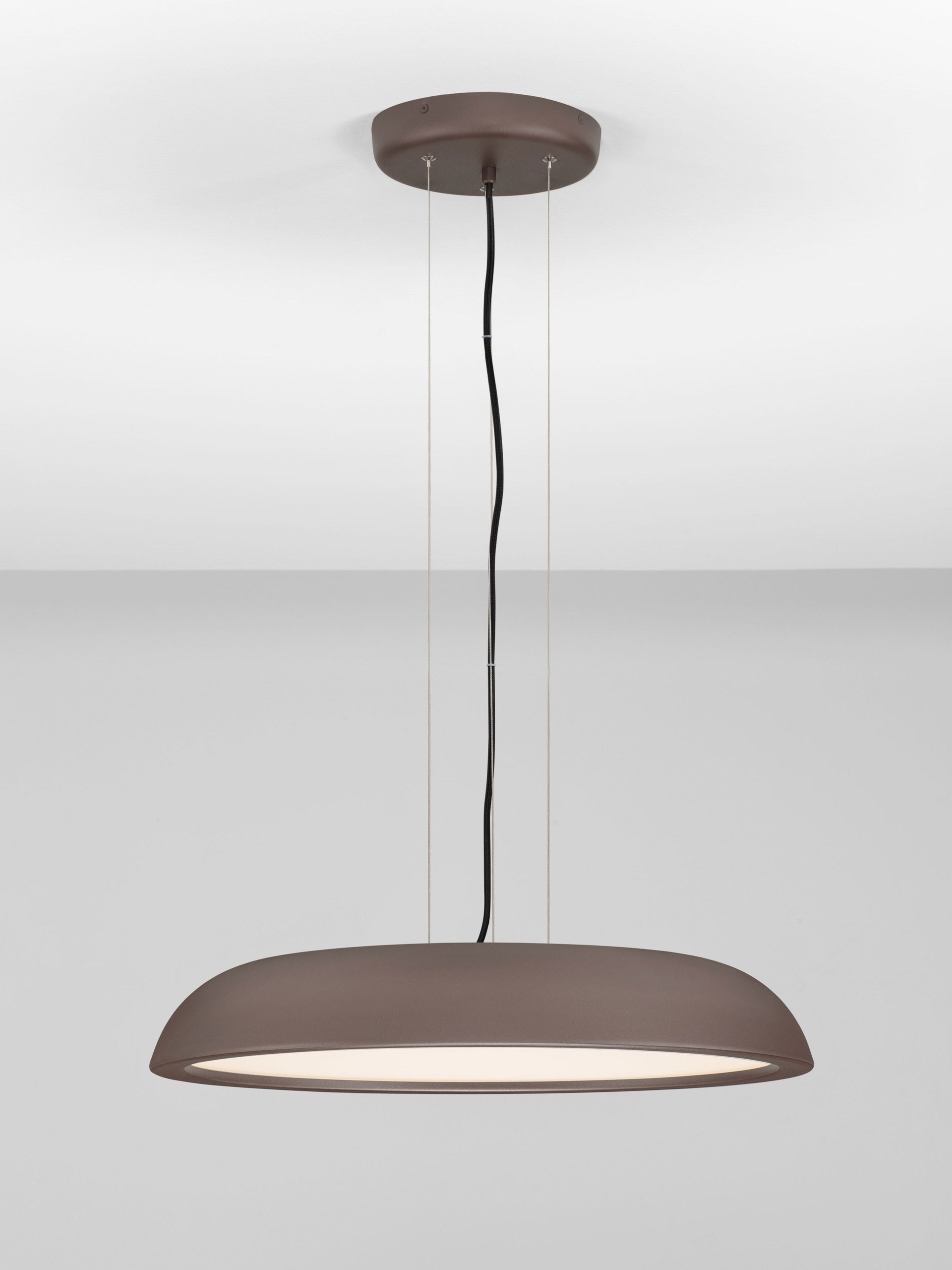 FELICIA | H 125 D 60 cm | 44 W | 3000 K | 3051 lm | IP20 | Brown | Steel/Aluminum/Acrylic