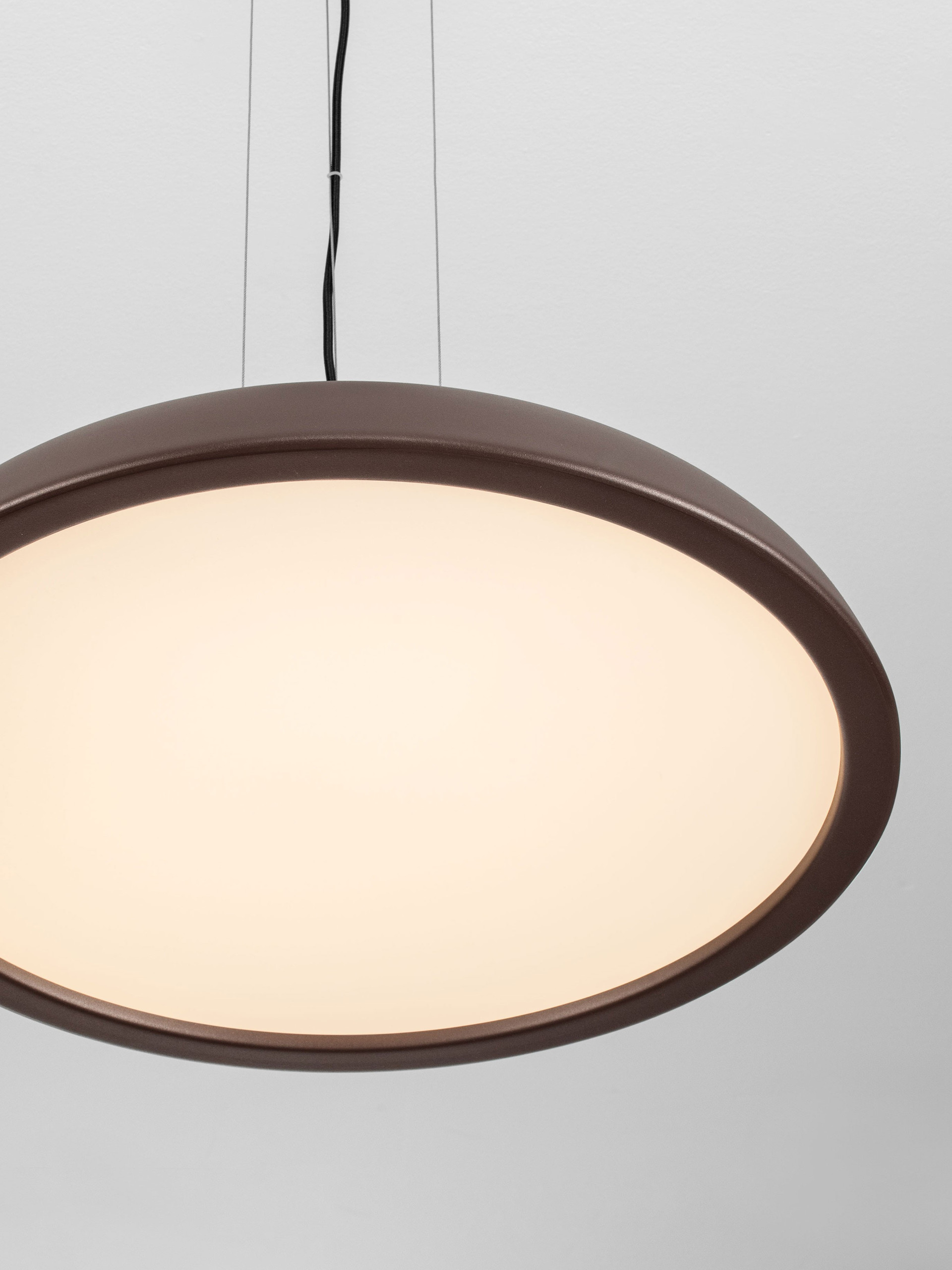 FELICIA | H 125 D 60 cm | 44 W | 3000 K | 3051 lm | IP20 | Brown | Steel/Aluminum/Acrylic