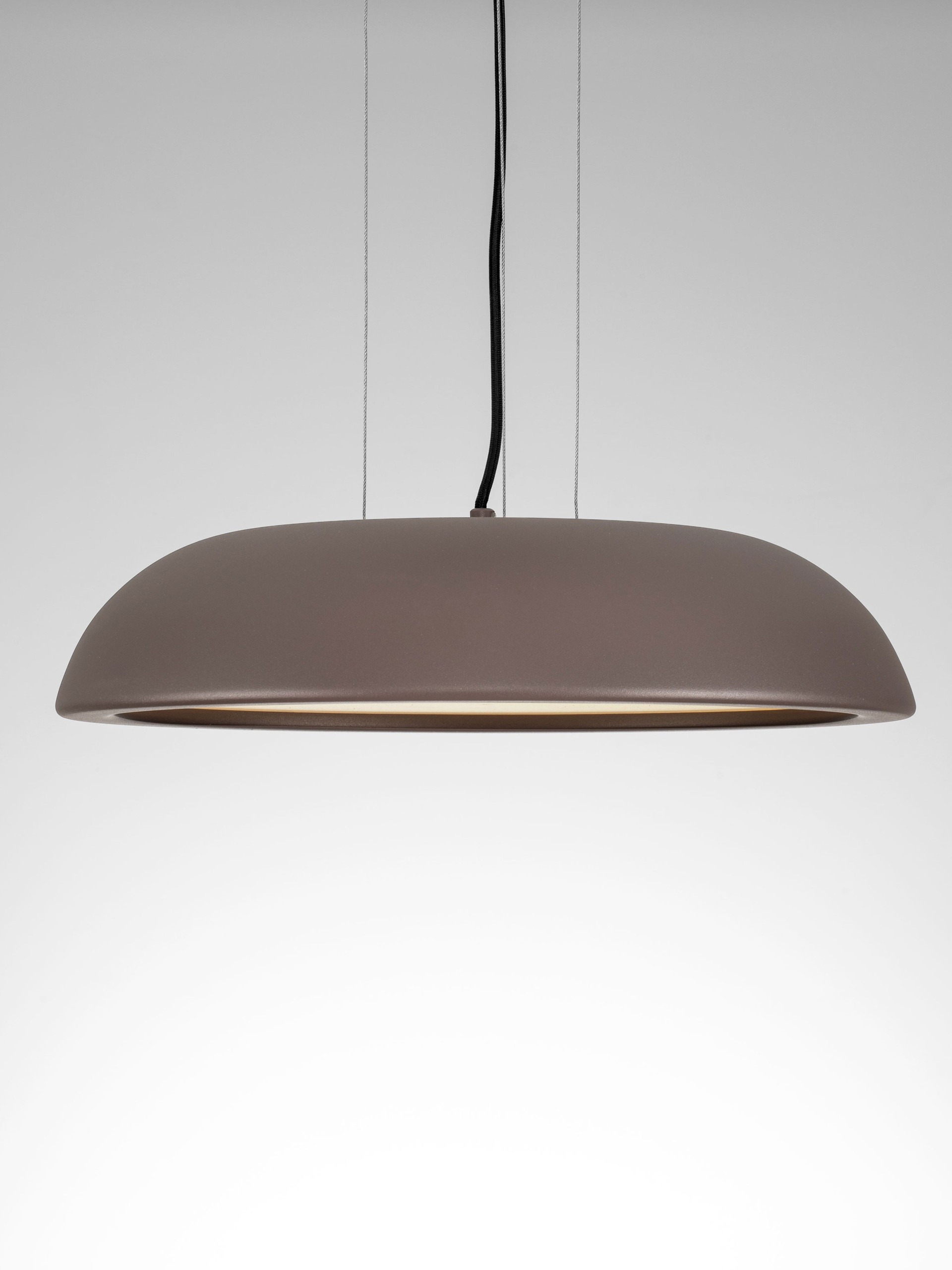FELICIA | H 125 D 45 cm | 25 W | 3000 K | 1765 lm | IP20 | Brown | Steel/Aluminum/Acrylic