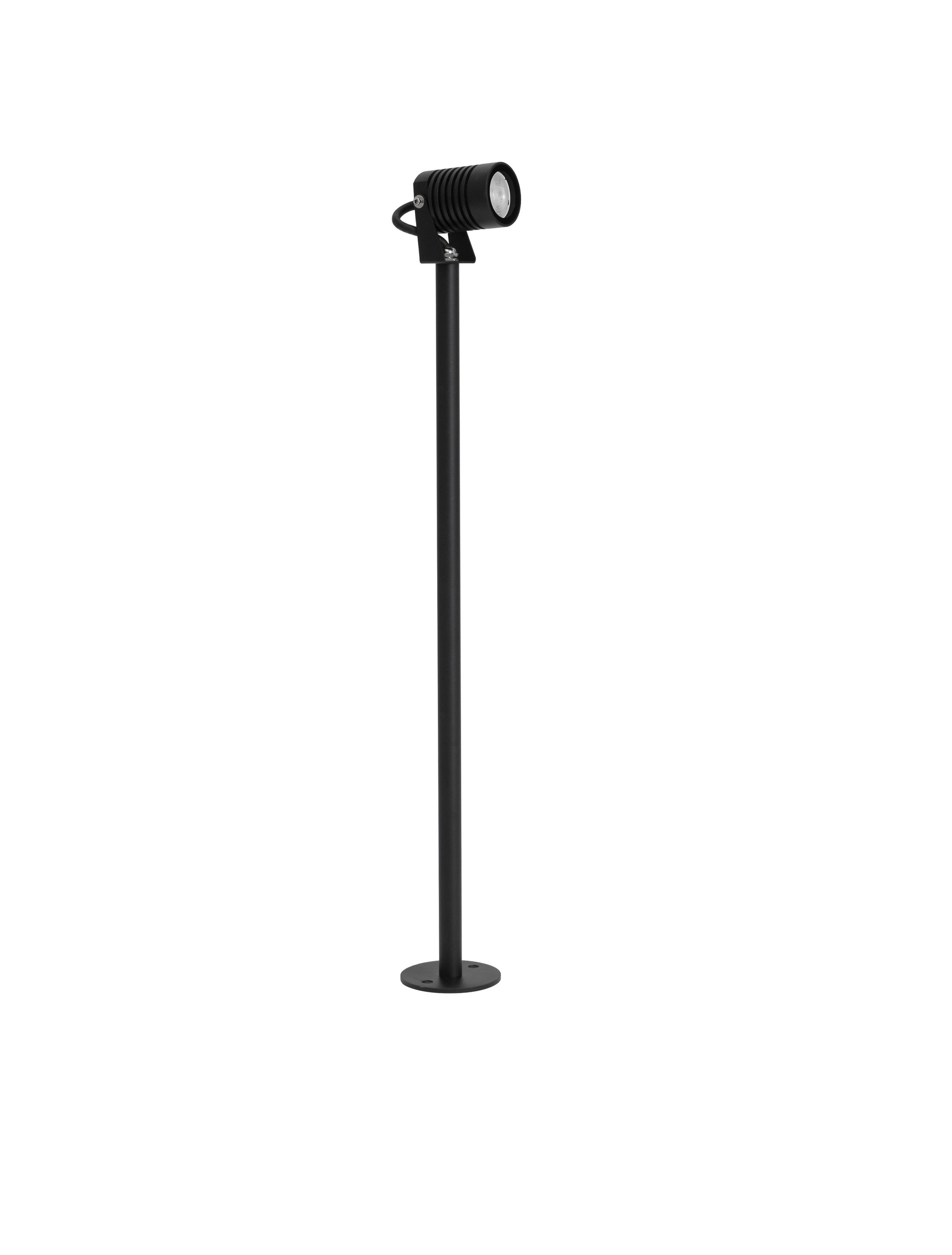 FEND | W 9 H 64 D 5 cm | 5 W | 3000 K | 378 lm | IP65 | Black | Aluminum