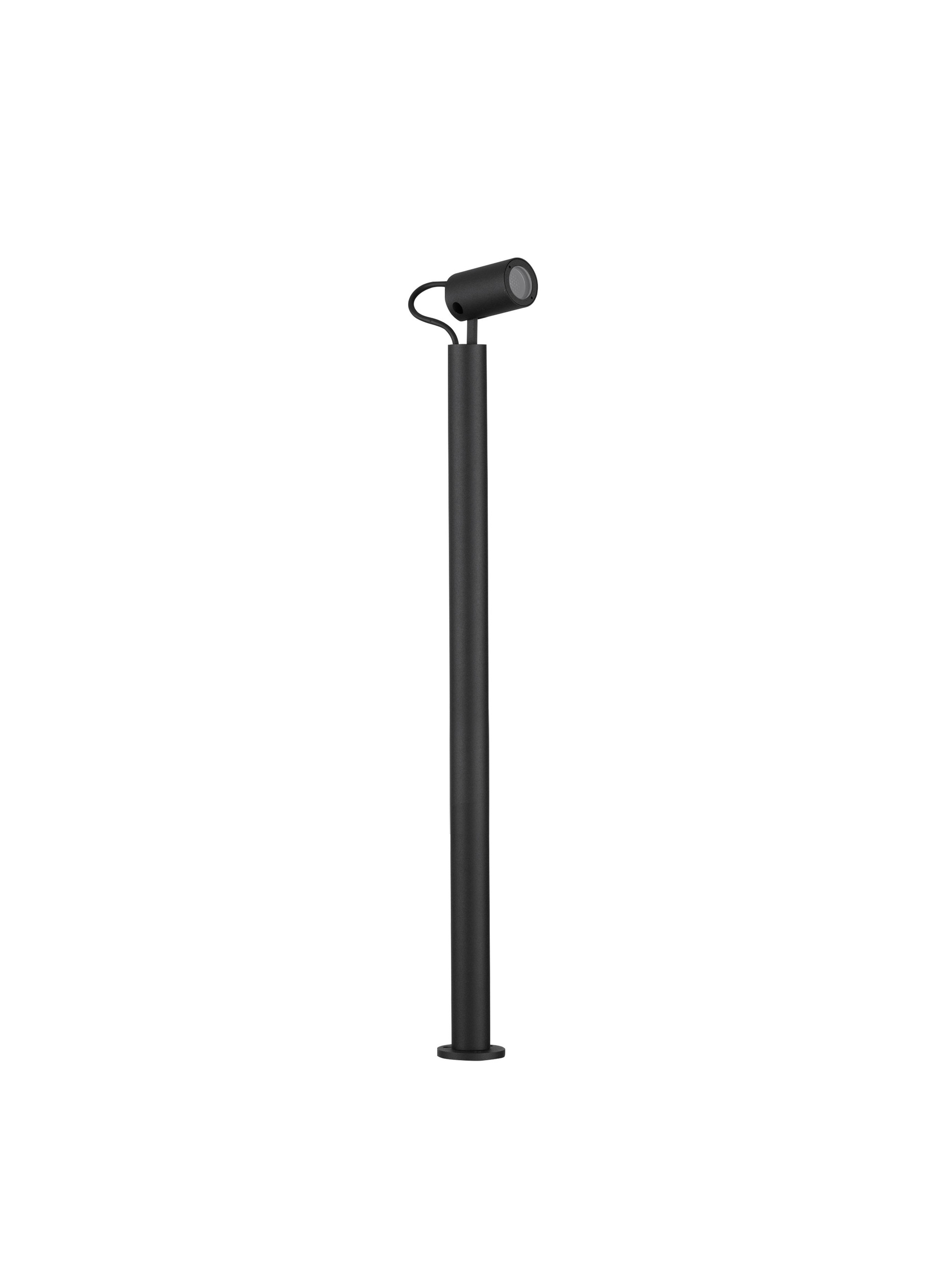 NODO | W 6.5 H 65 D 4 cm | 3 W | 2700 K | 82 lm | IP65 | Black | Aluminum