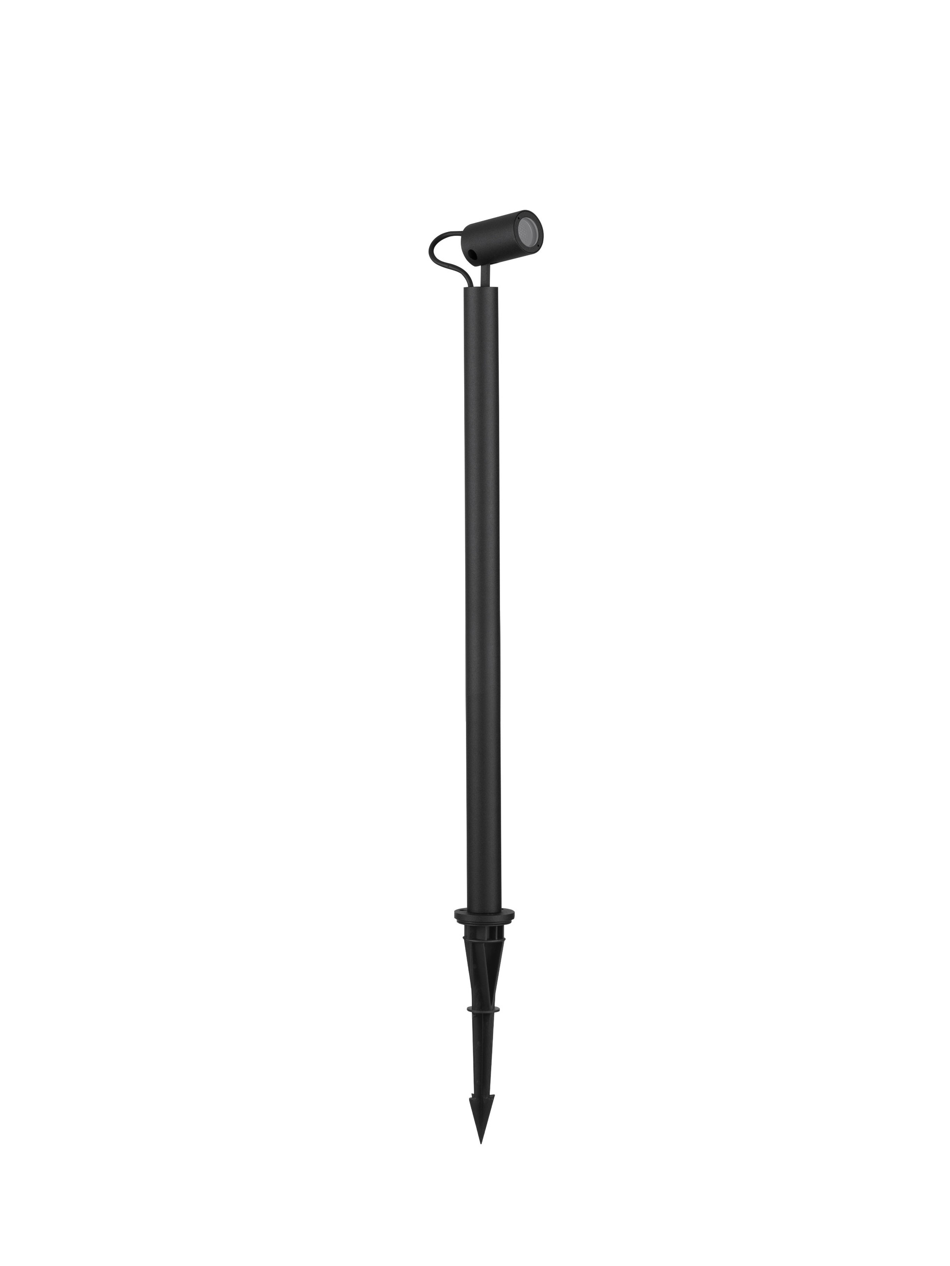 NODO | W 6.5 H 65 D 4 cm | 3 W | 3000 K | 82 lm | IP65 | Black | Aluminum