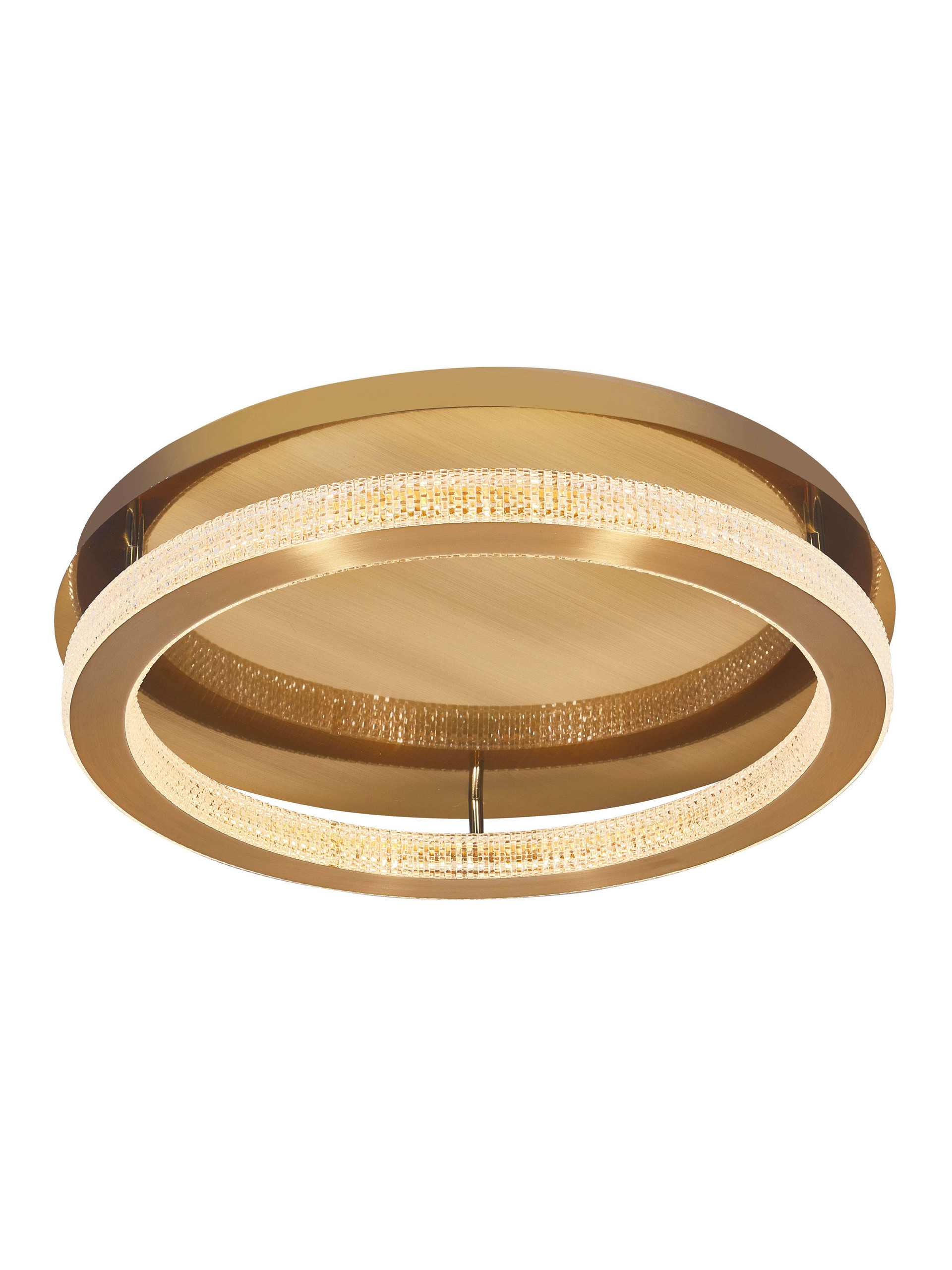 FIORE | H 12 D 60 cm | 59 W | 3000 K | 3919 lm | IP20 | Brass | Aluminum/Acrylic