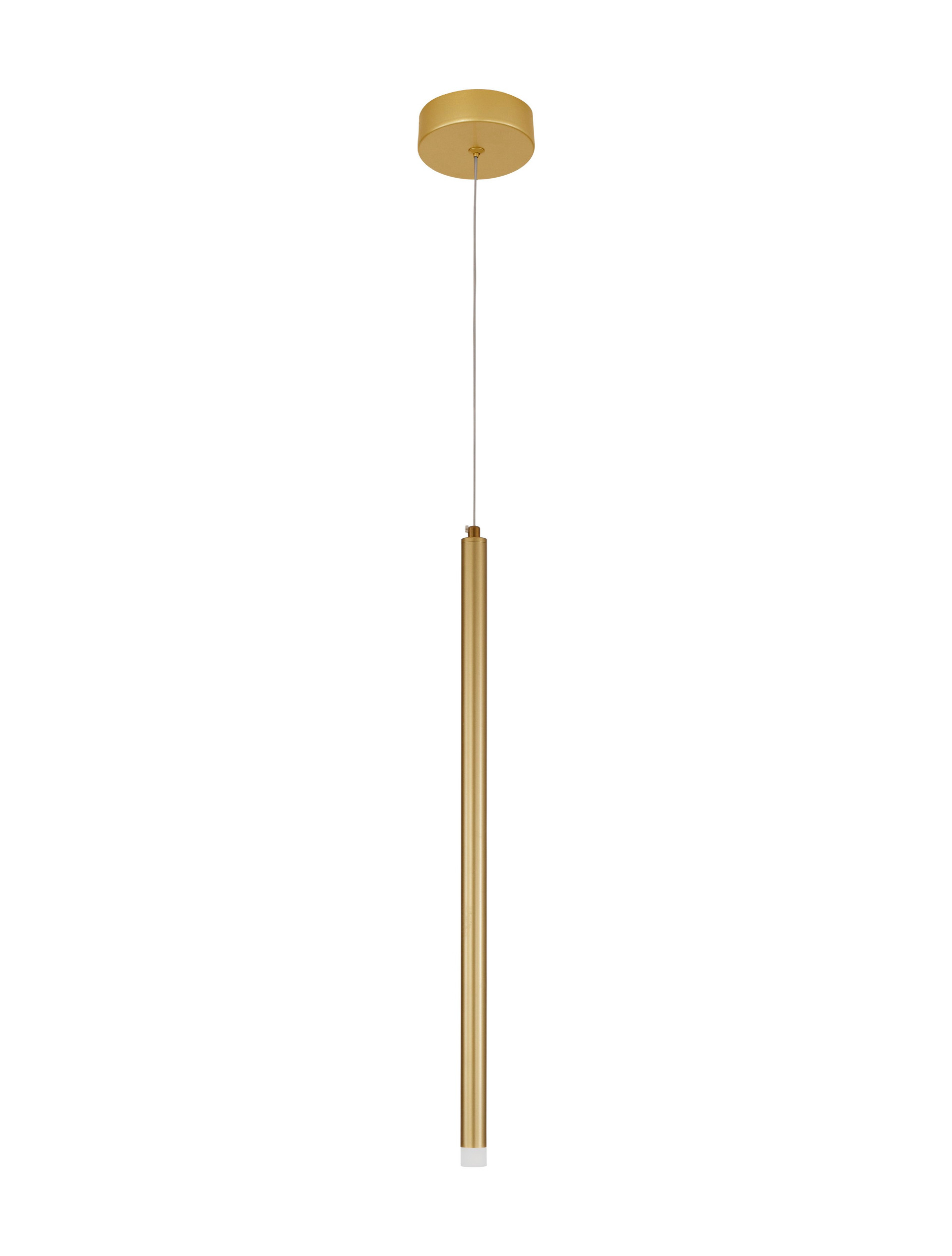 TRIMLE | H 50 D 2.5 cm | 3 W | 3000 K | 271 lm | IP20 | Gold | Aluminum/Acrylic