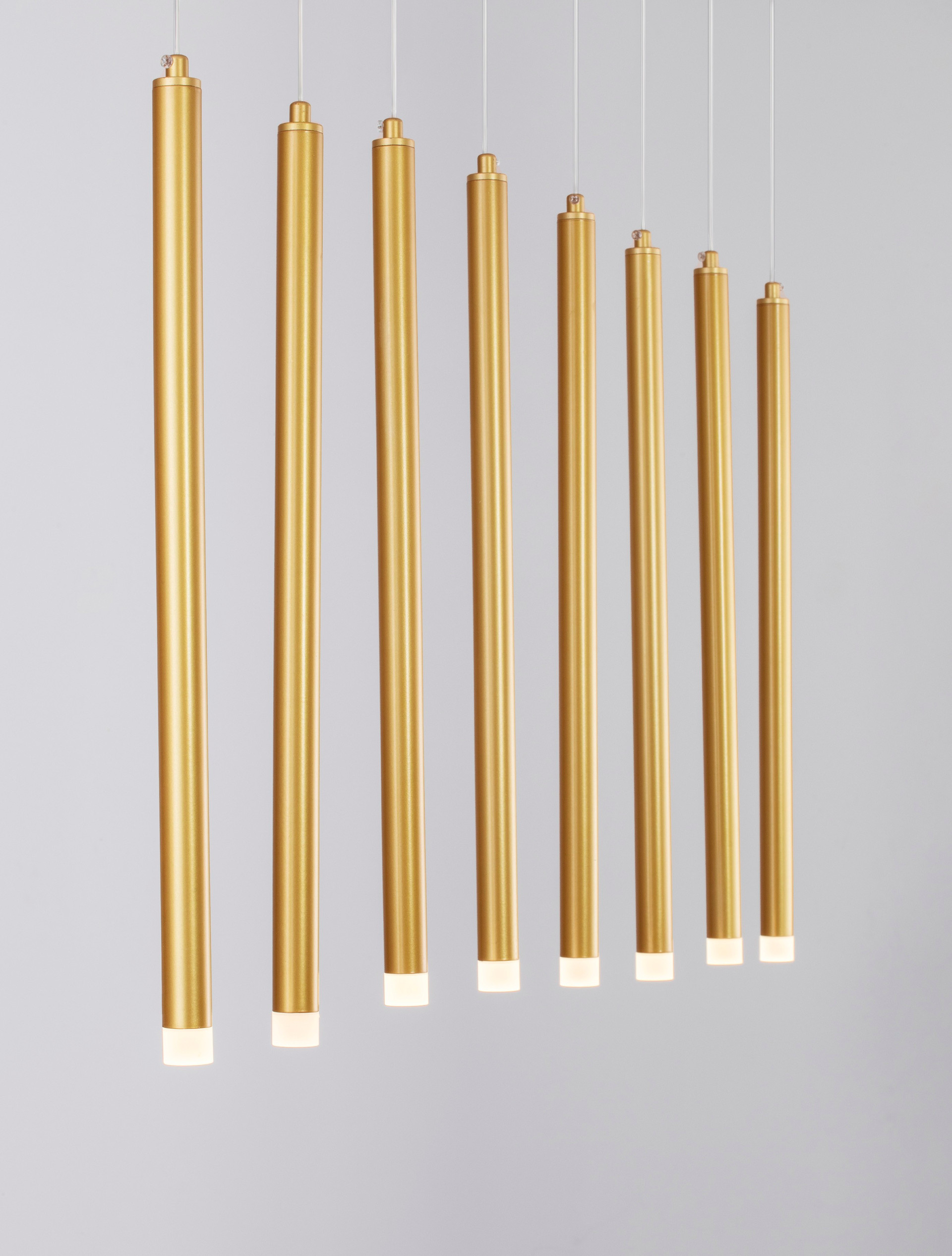 TRIMLE | L 100 W 8 H 180 cm | 21 W | 3000 K | 1581 lm | IP20 | Gold | Aluminum/Acrylic