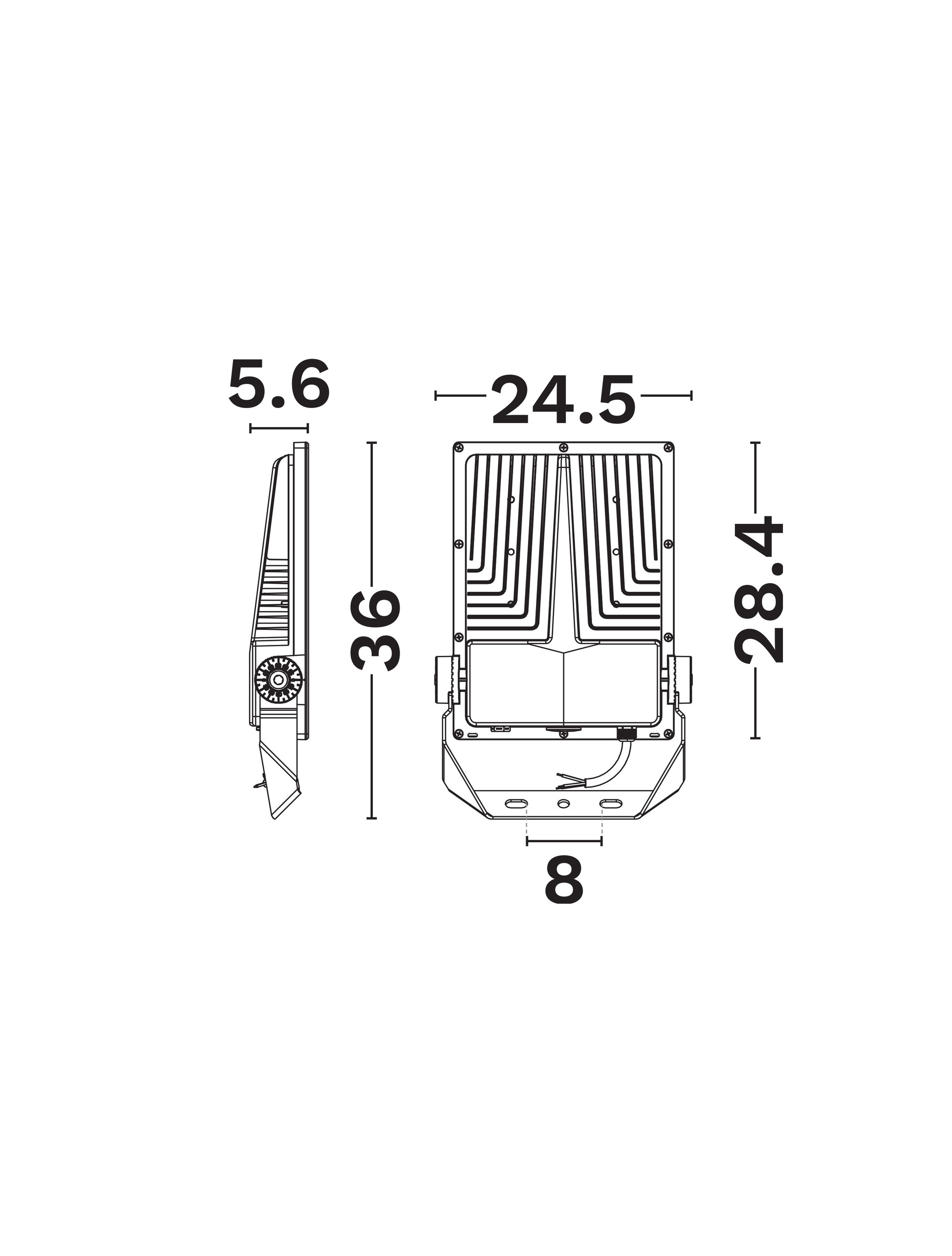 Proflood B57-100W-A90