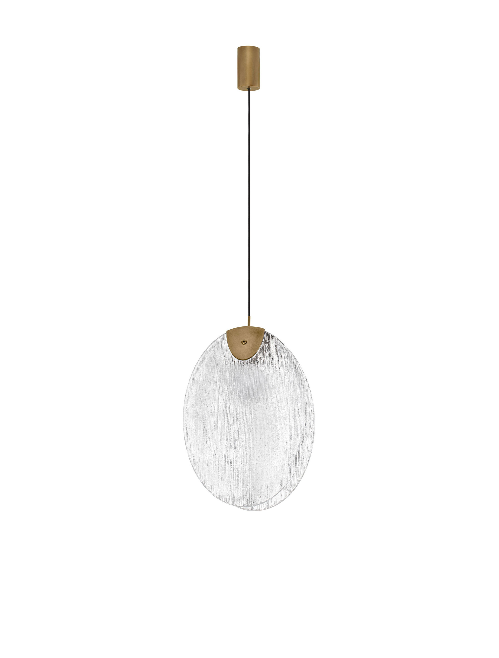 SHELINA | L 30 W 21 H 180 cm | 6 W | 3000 K | 390 lm | IP20 | Antikmessing | Stahl/Glas